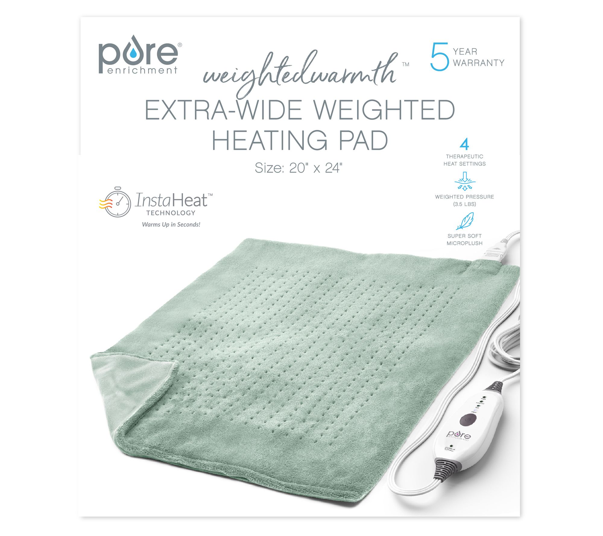 Pure Enrichment Weighted Heating Pad