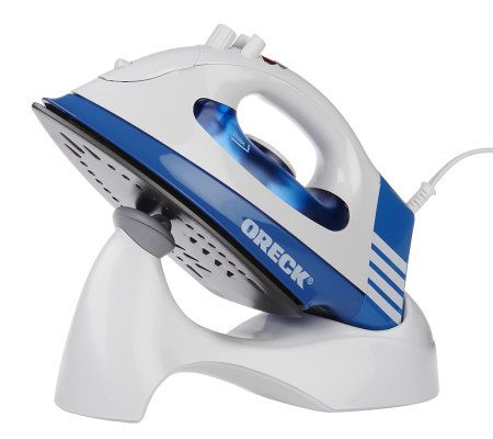 Details about   ORECK NON-STICK CORDLESS 1200 WATT IRON WITH JET STEAM SURGE IN 60 SECONDS 