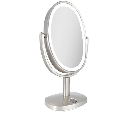 Zadro Newport LED UltraBright Oval 3-Color Touch Vanity Mirror