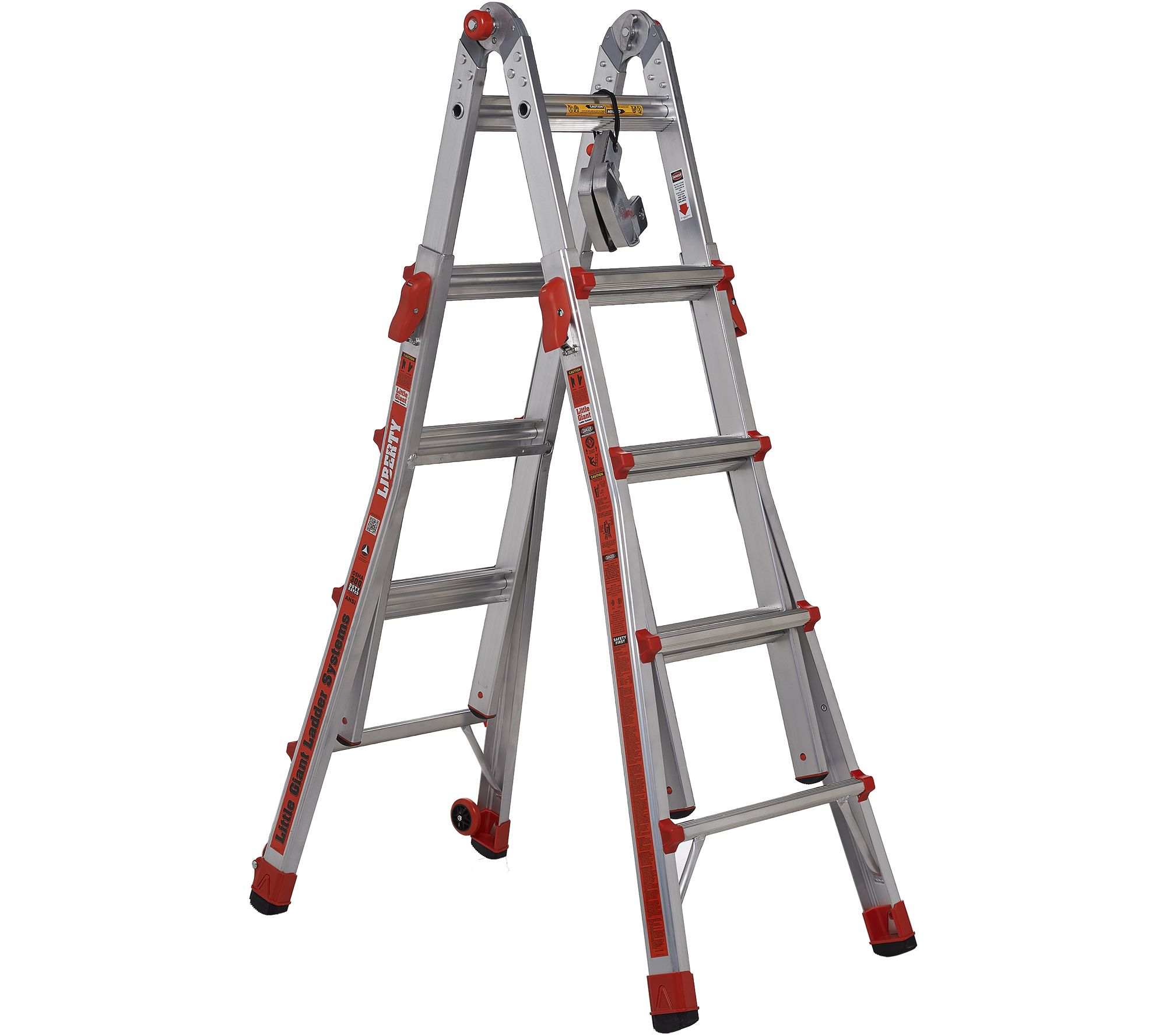 "As Is" Little Giant Liberty 24-in-1 17' Ladder with Rock Locks