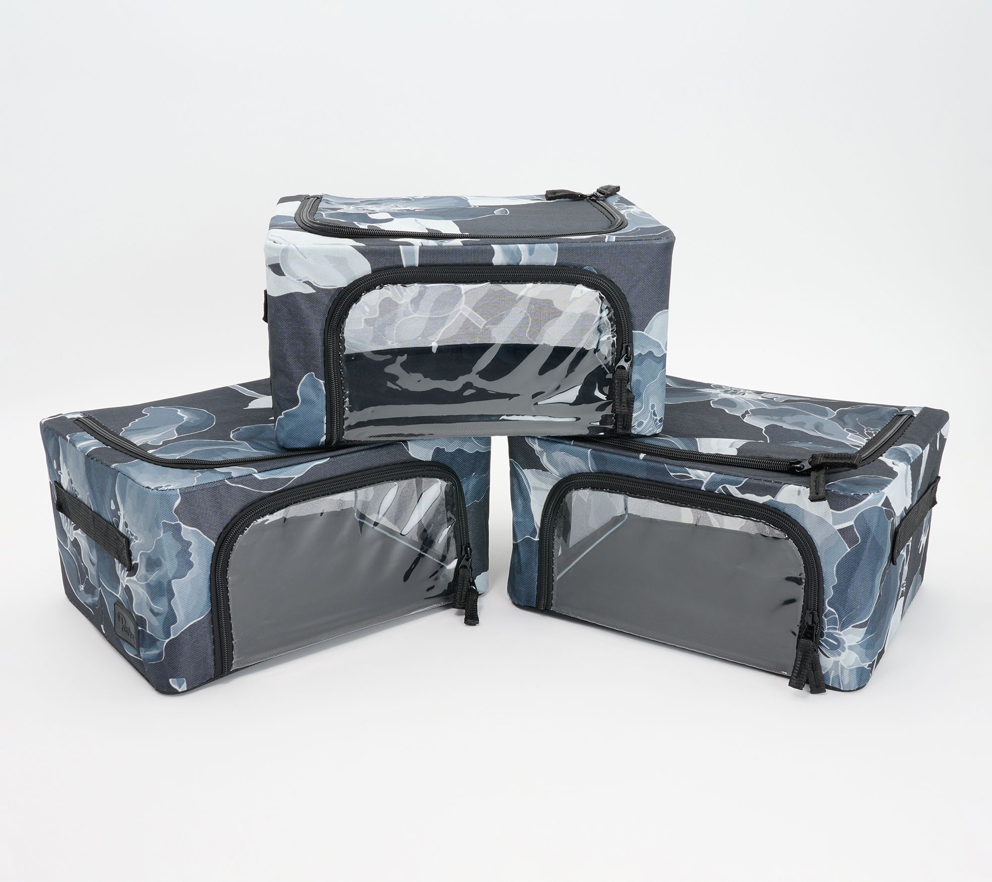 "As Is" Periea Set of 3 Compact Collapsible Storage Boxes