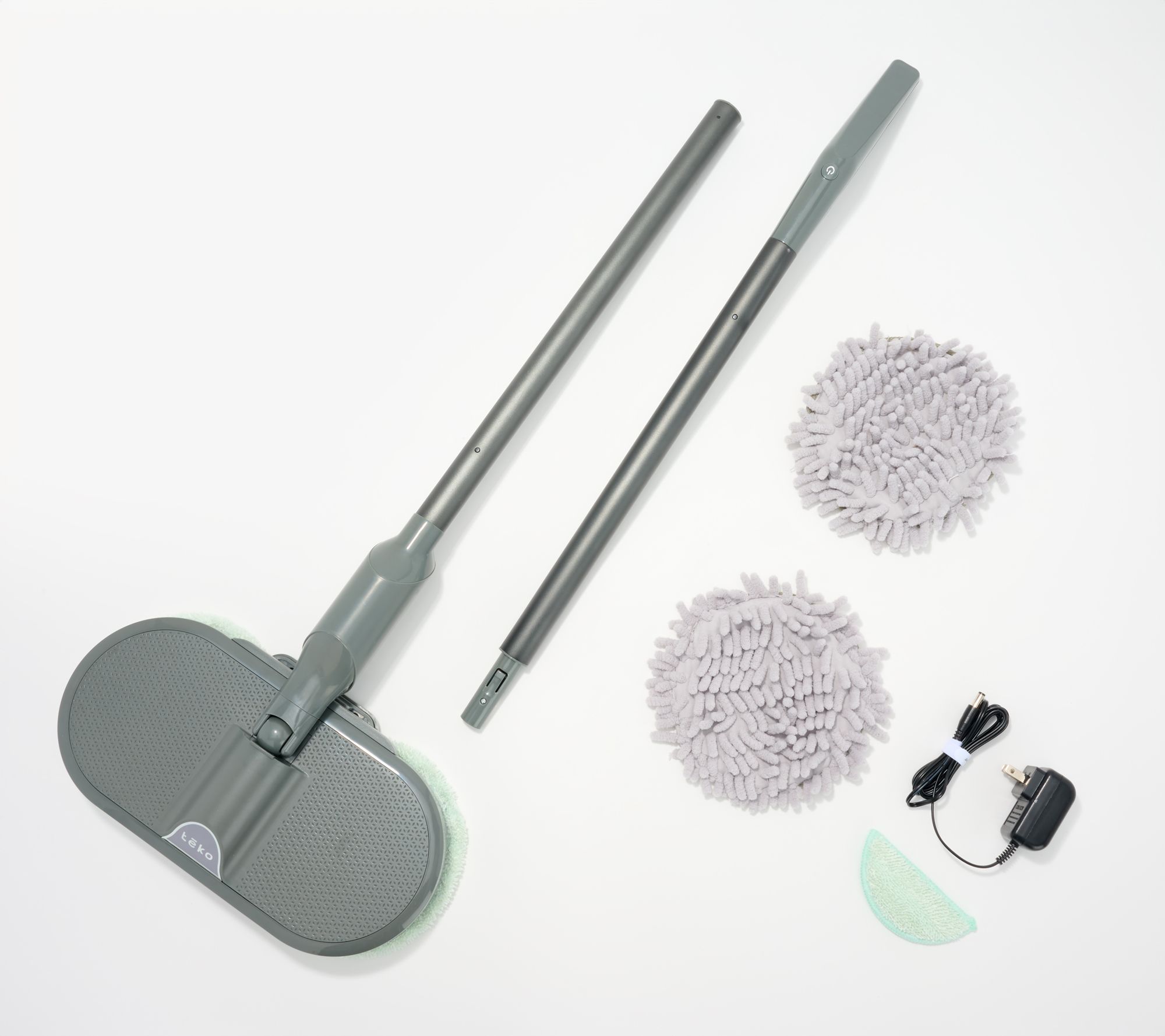 Teko Hover Scrubber Omni Electric Floor Mop w/ Microfiber Pads