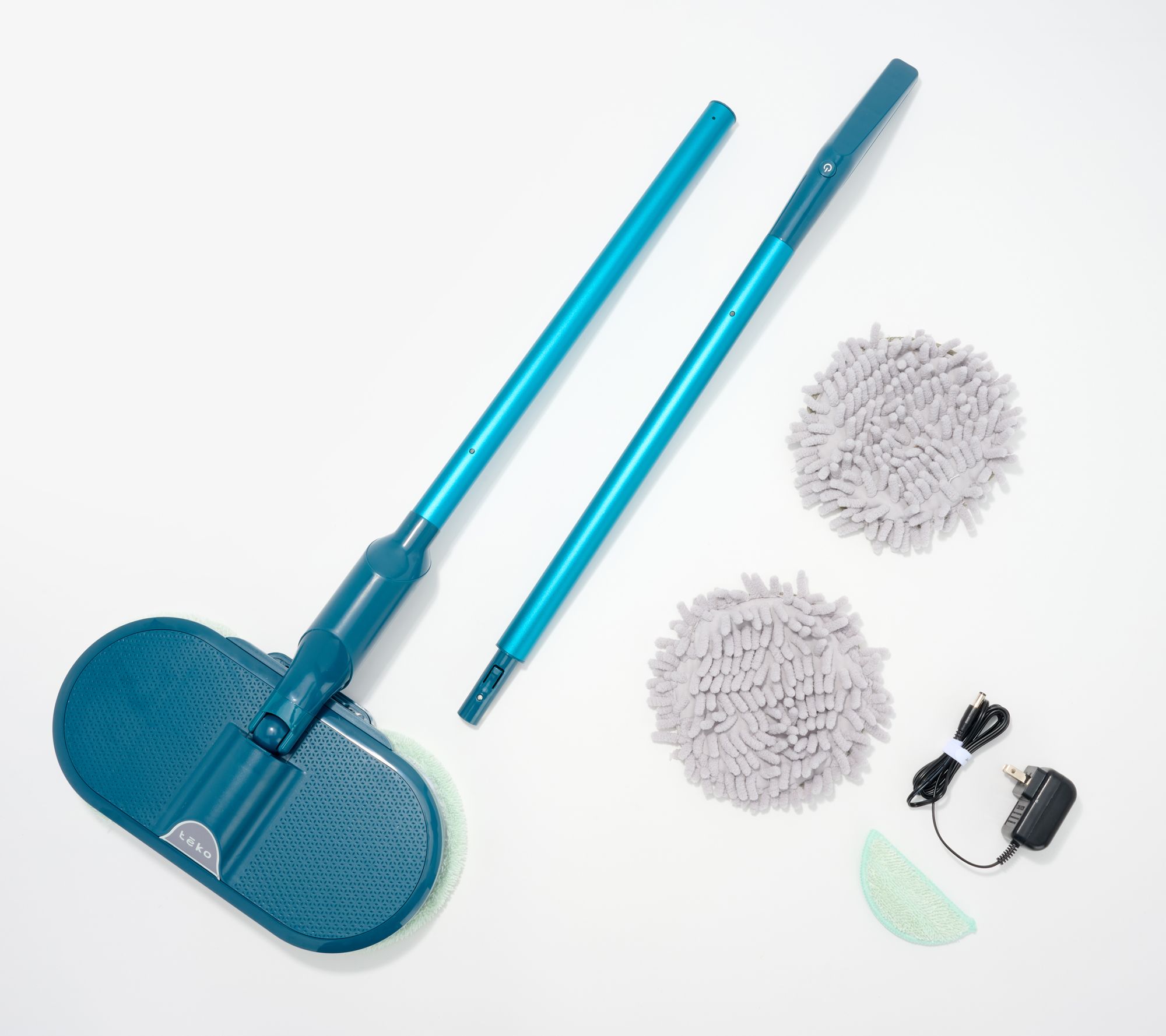 Teko Hover Scrubber Omni Electric Floor Mop w/ Microfiber Pads