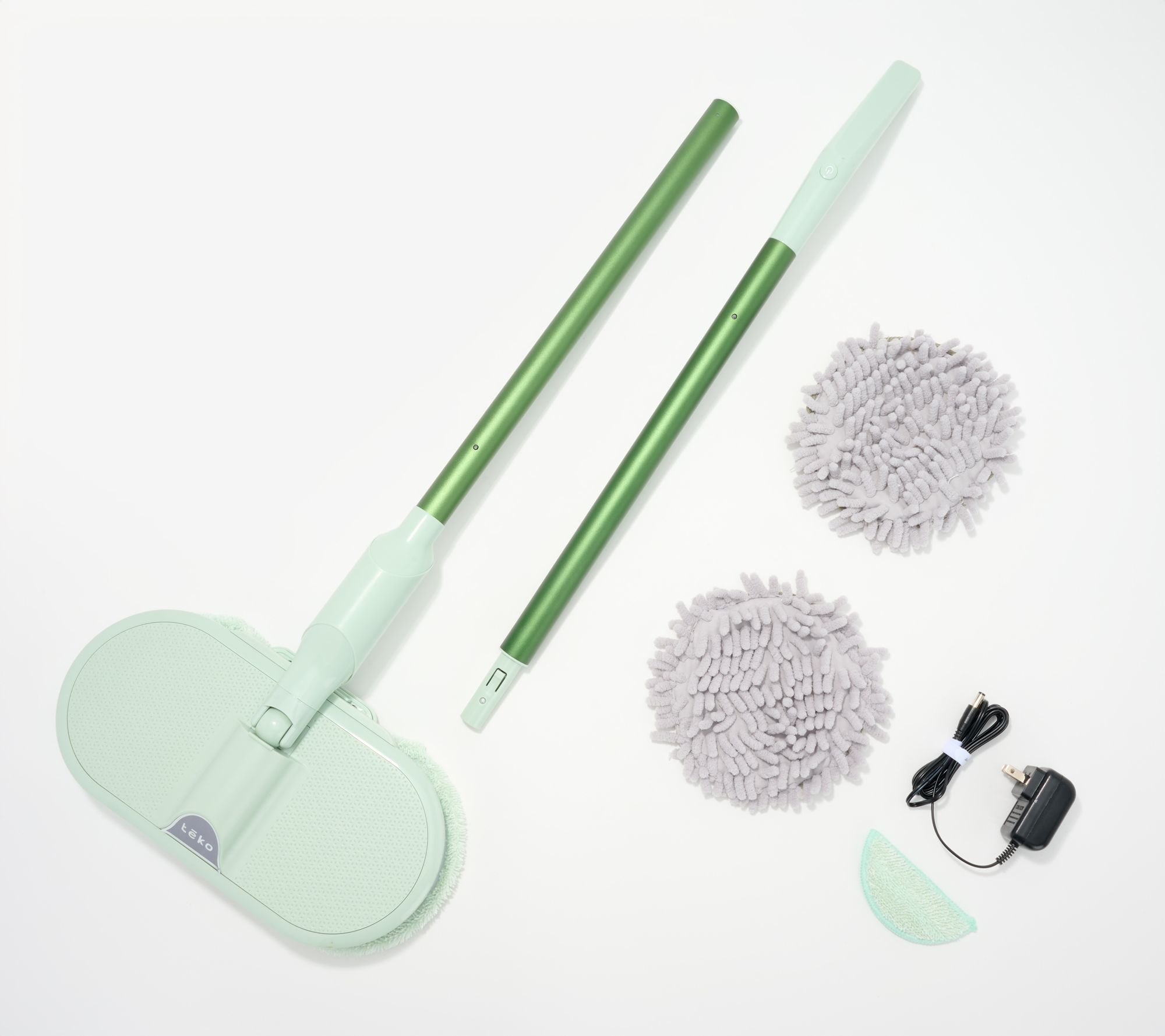 Teko Hover Scrubber Omni Electric Floor Mop w/ Microfiber Pads