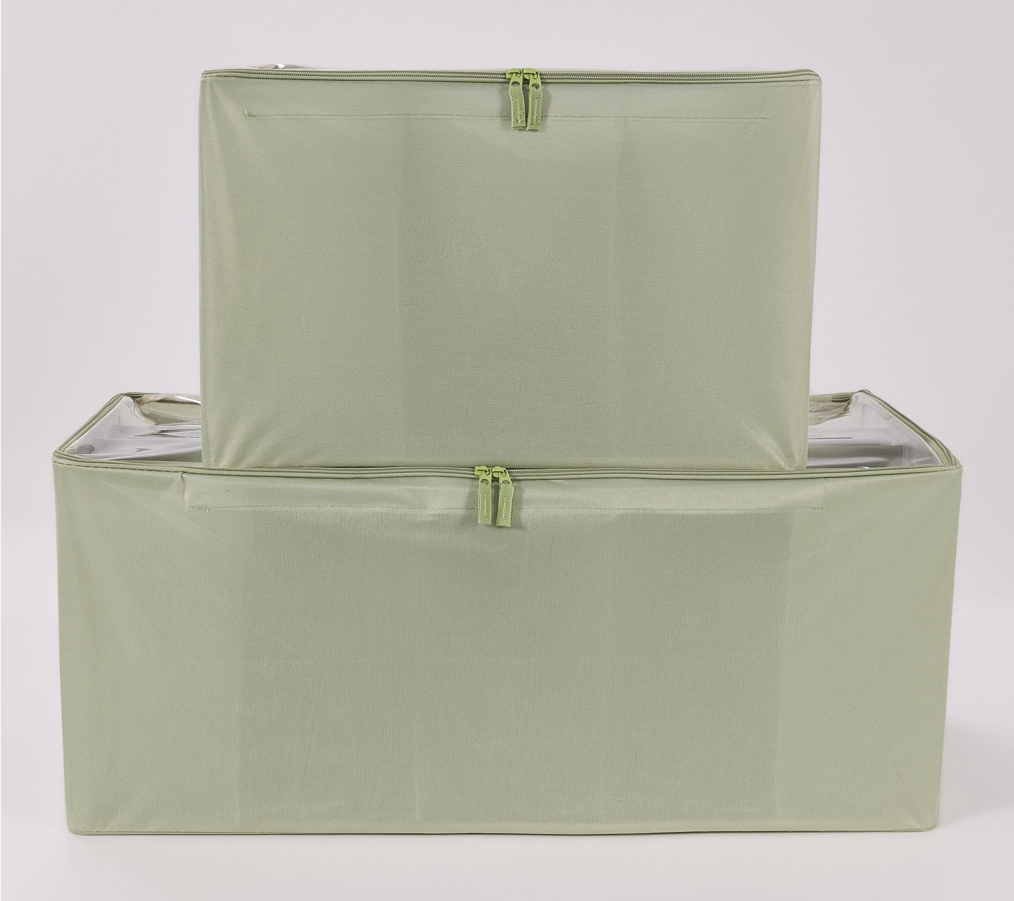"As Is" Periea Set of 2 Medium and Large Shoe Organizers