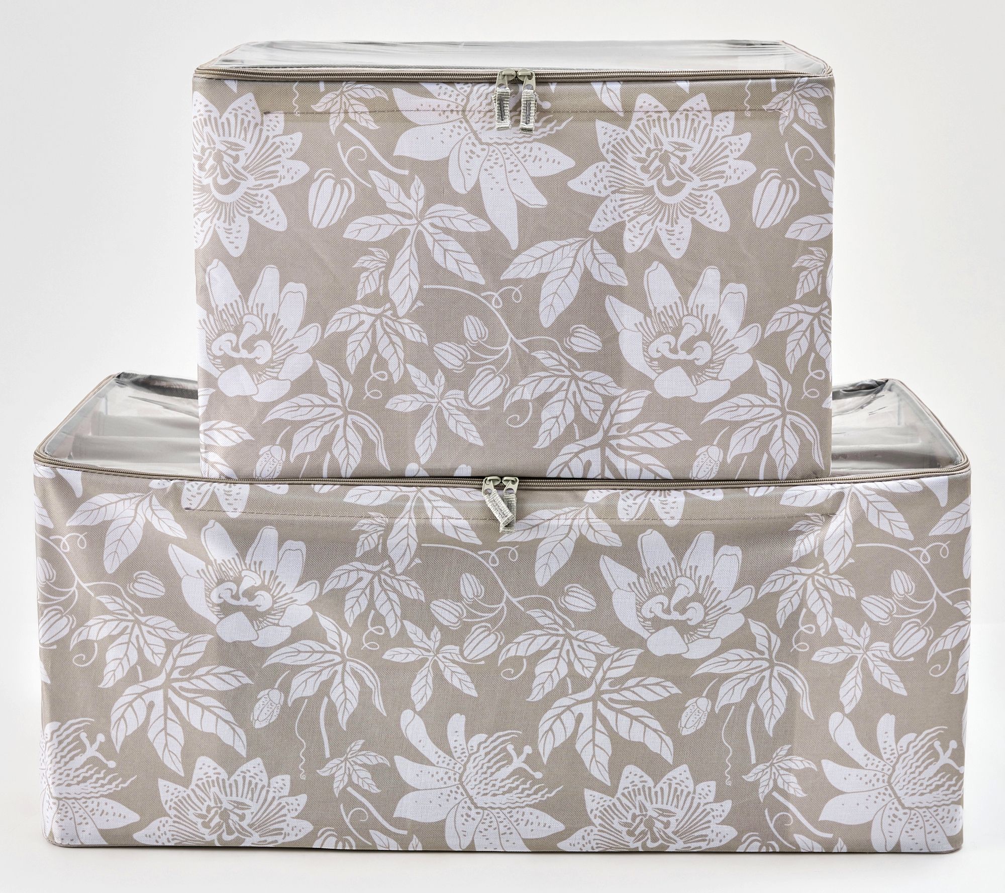 "As Is" Periea Set of 2 Medium and Large Shoe Organizers