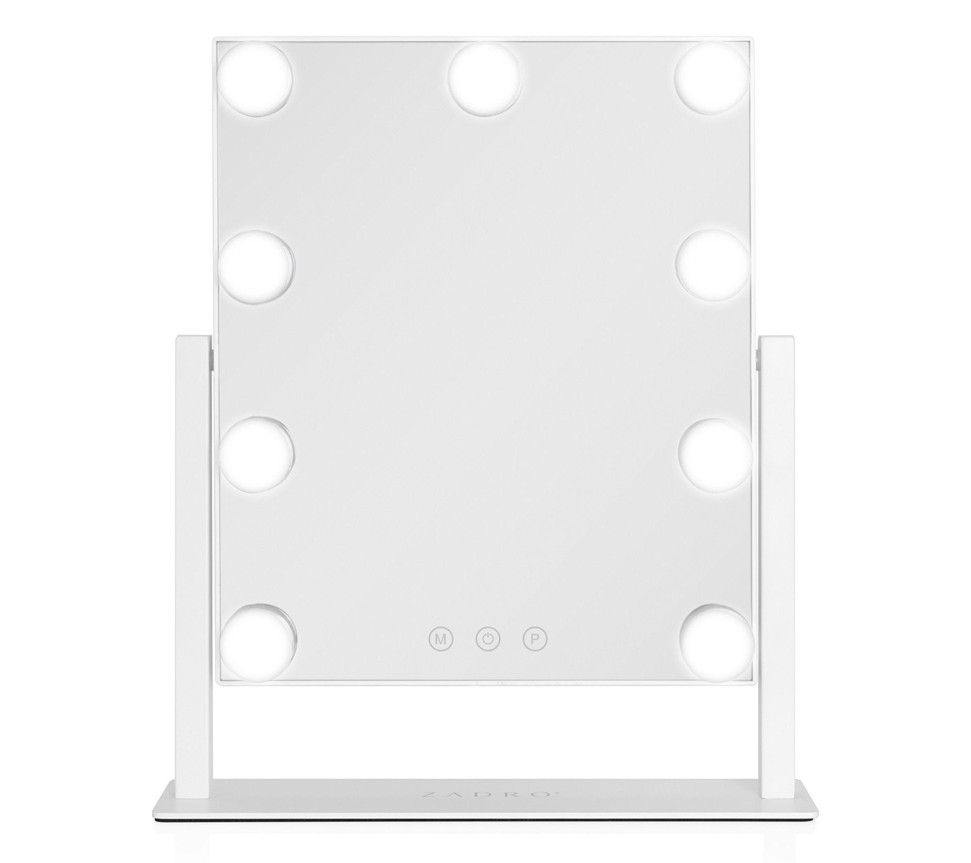 Zadro 9 Led Light Bulb Hollywood Vertical Makeup Mirror