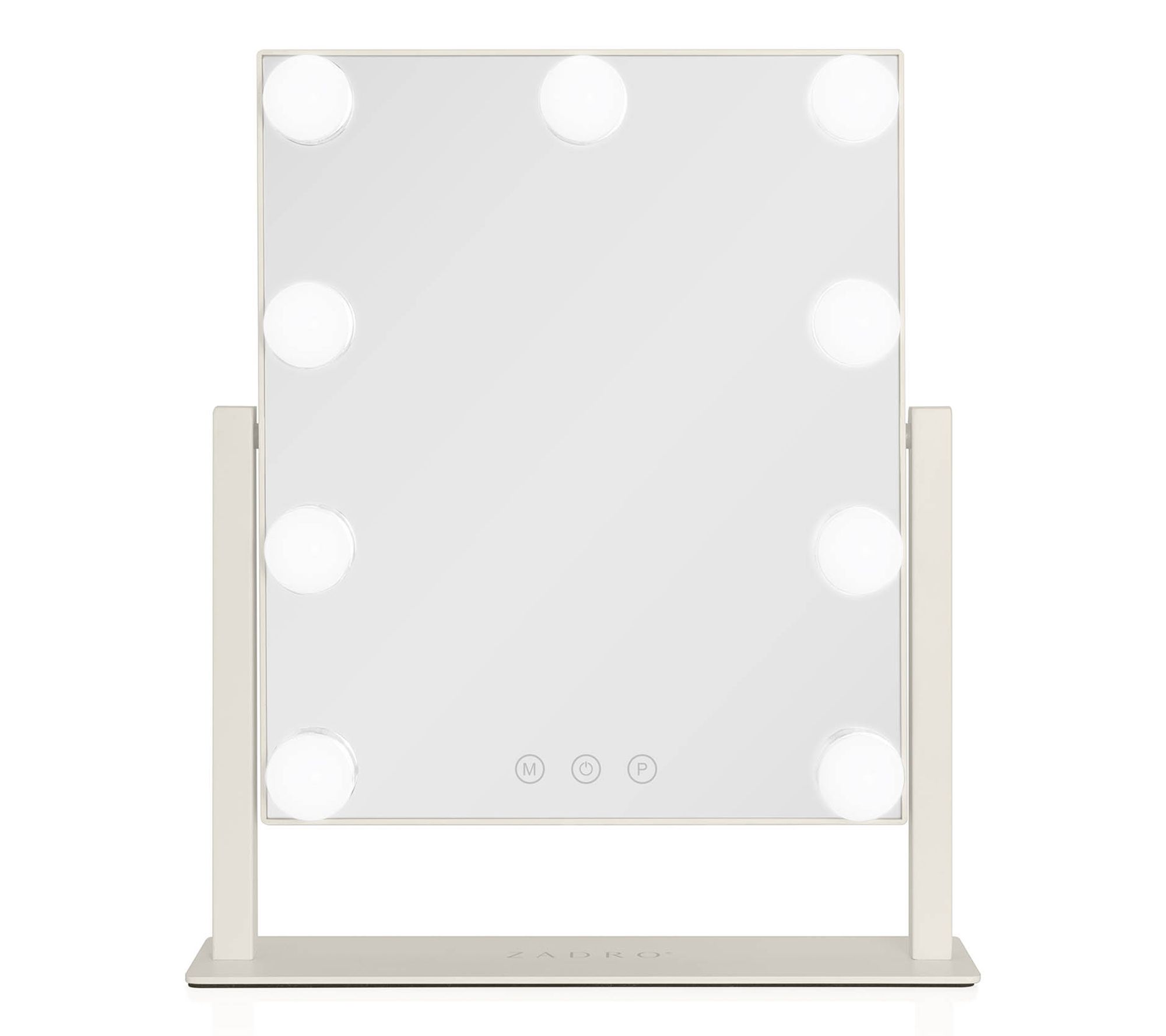 Zadro 9 Led Light Bulb Hollywood Vertical Makeup Mirror