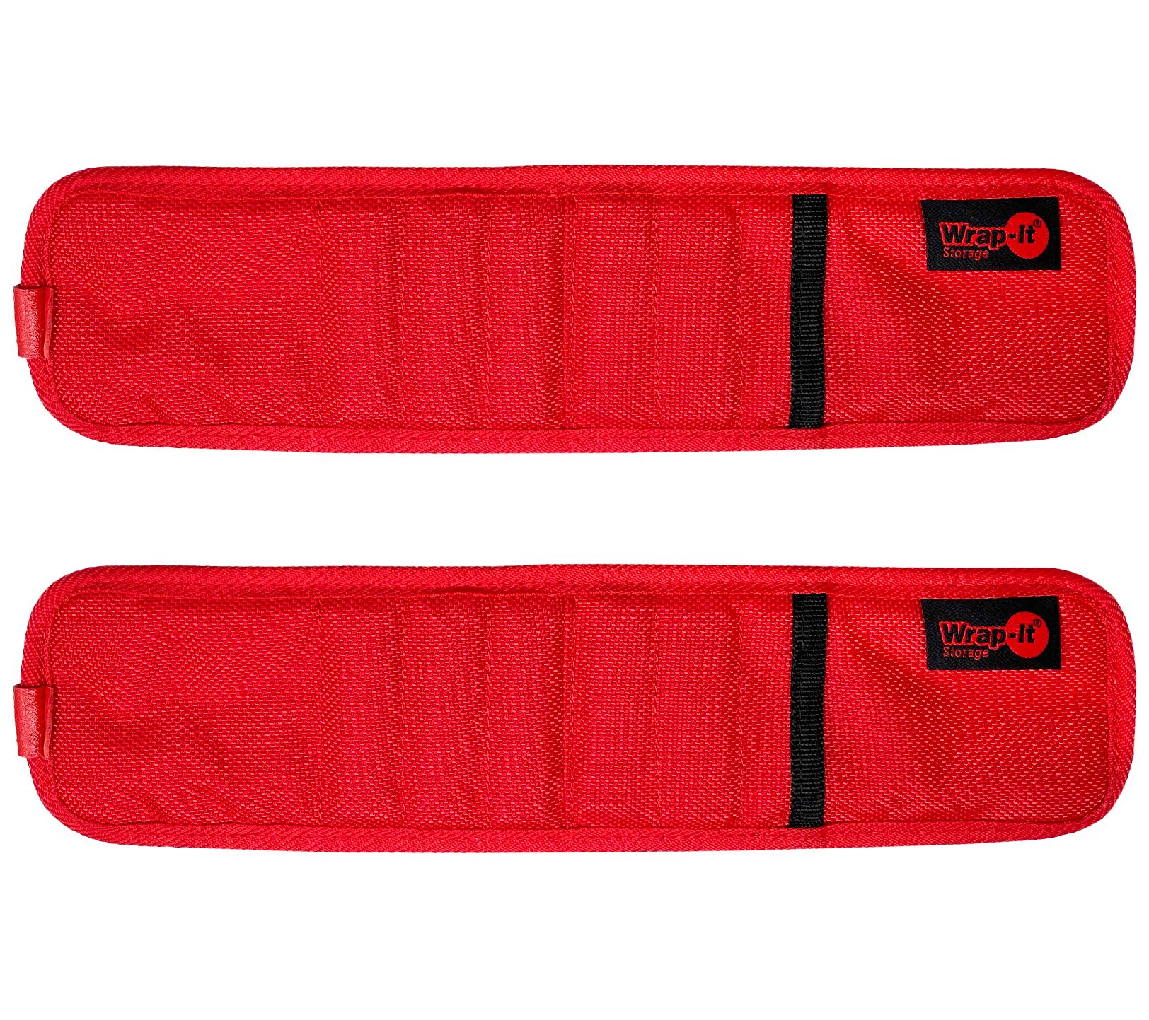 Wrap-it Storage Set of 2 MagSnap Magnetic Snap Wristbands