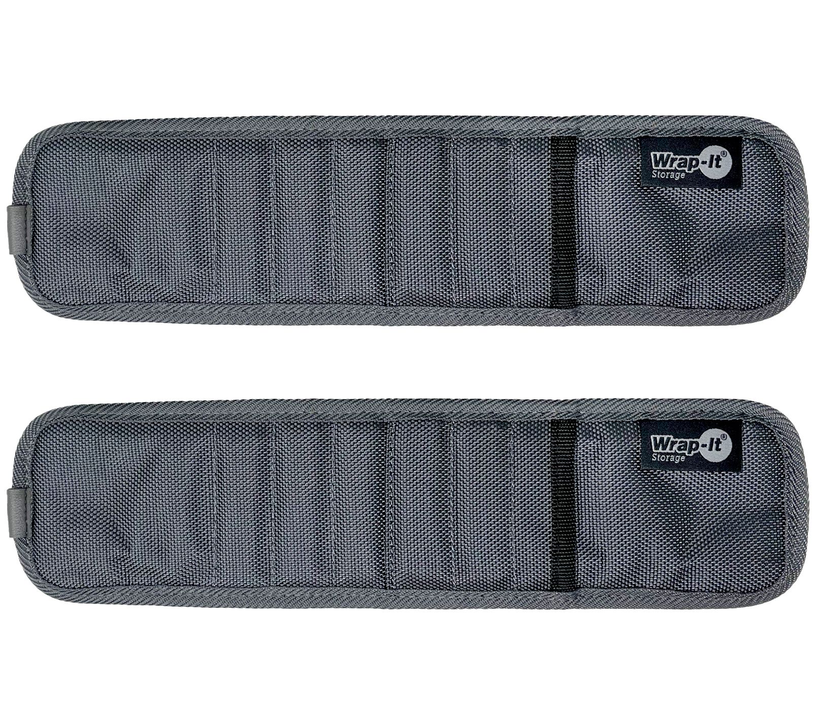 Wrap-it Storage Set of 2 MagSnap Magnetic Snap Wristbands