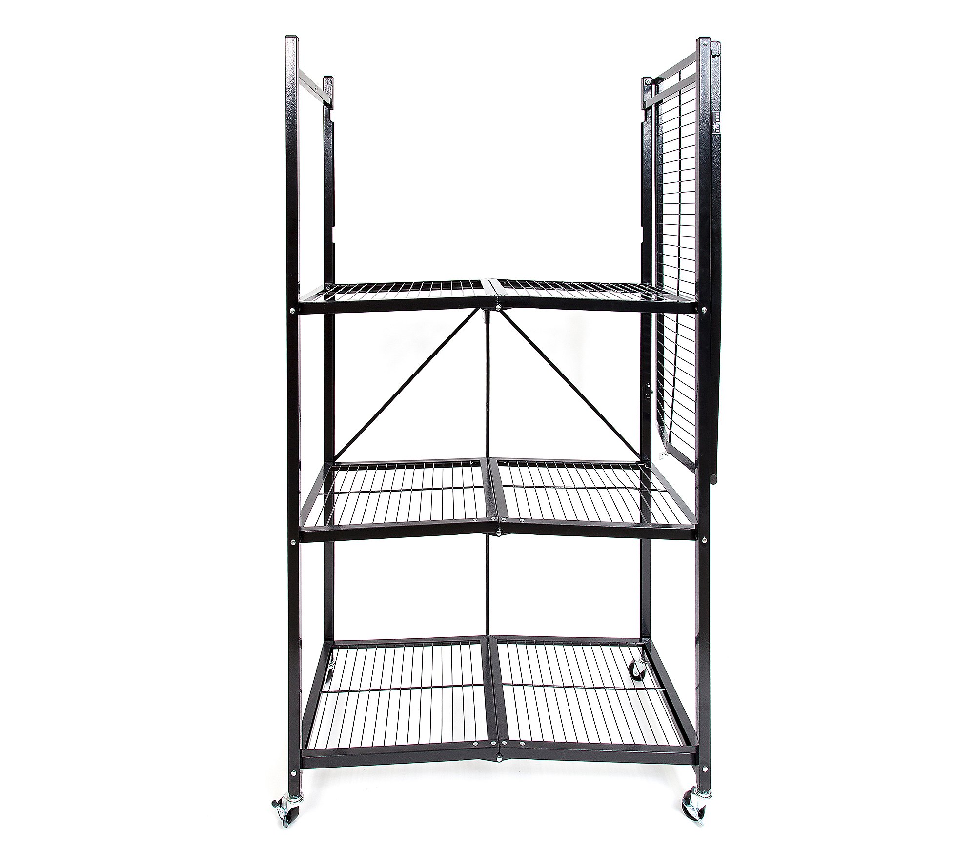 Heavy Duty 4 Tier Collapsible Rack, Collapsible Shelving Unit