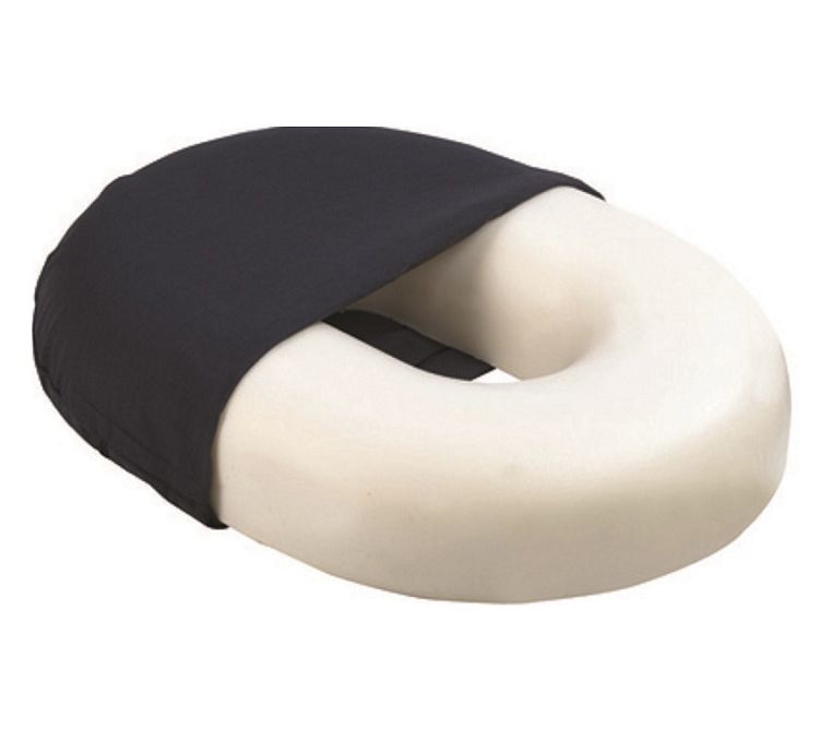 Roscoe Invalid Ring with Navy Cloth Cover (16")