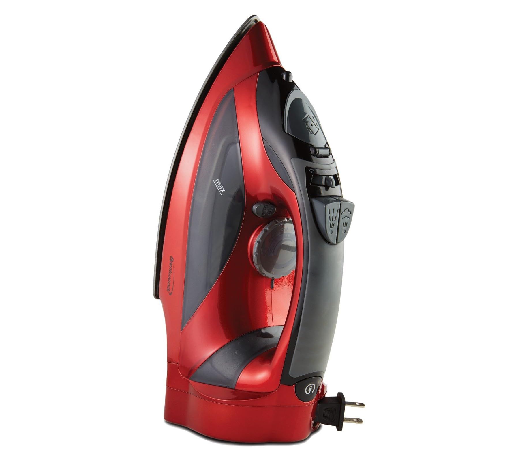 Brentwood Steam Iron W Retract Crd Red