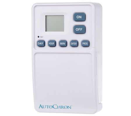 AutoChron Set of 2 Wireless Wall Switch Timers - QVC.com