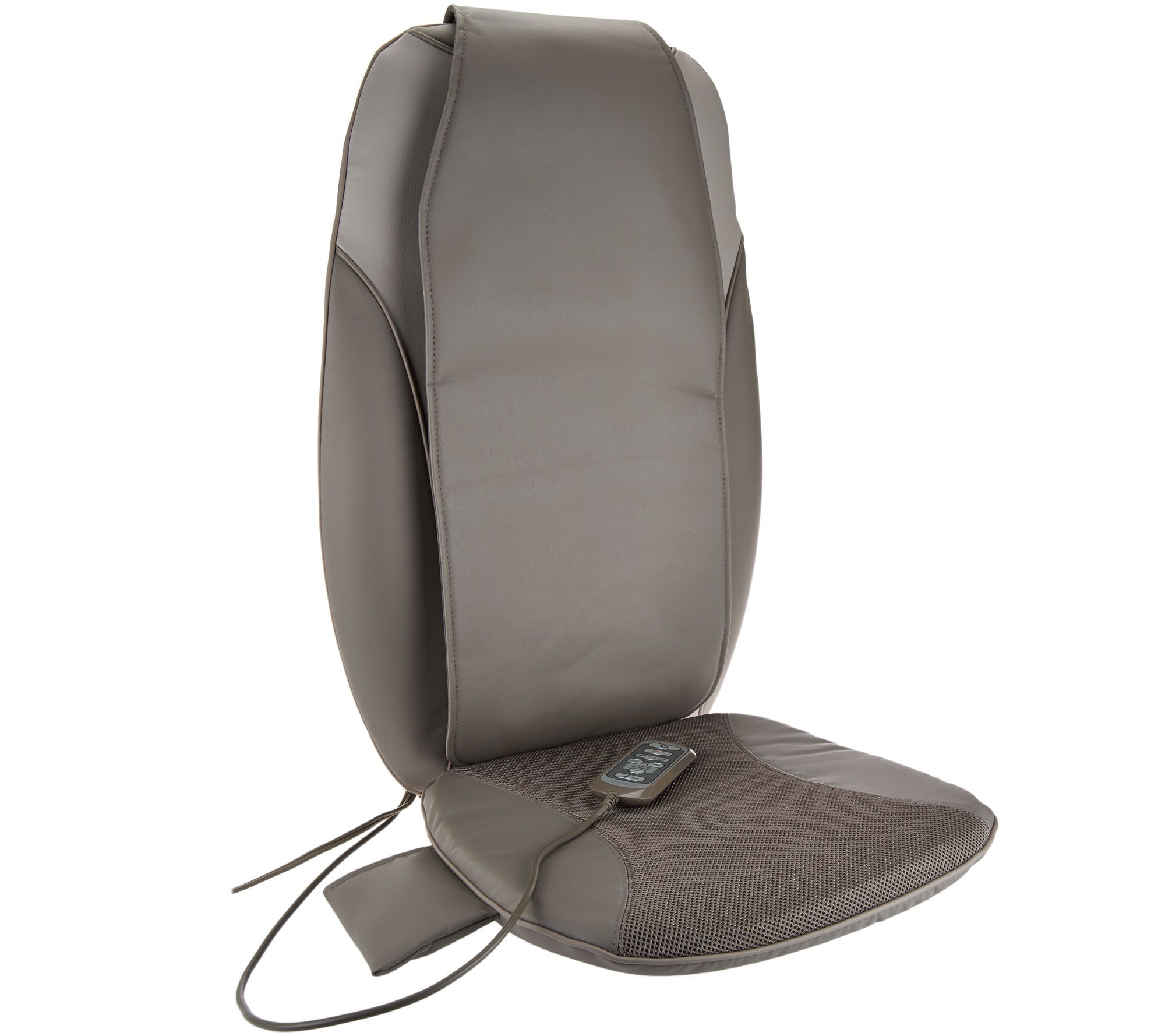 Homedics 2-in-1 Shiatsu Massaging Seat Topper with Removable