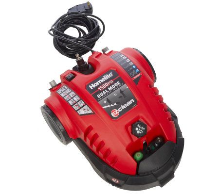 Homelite 2-in-1 1500psi Pressure Washer W  Surface Cleaner - Qvc.com