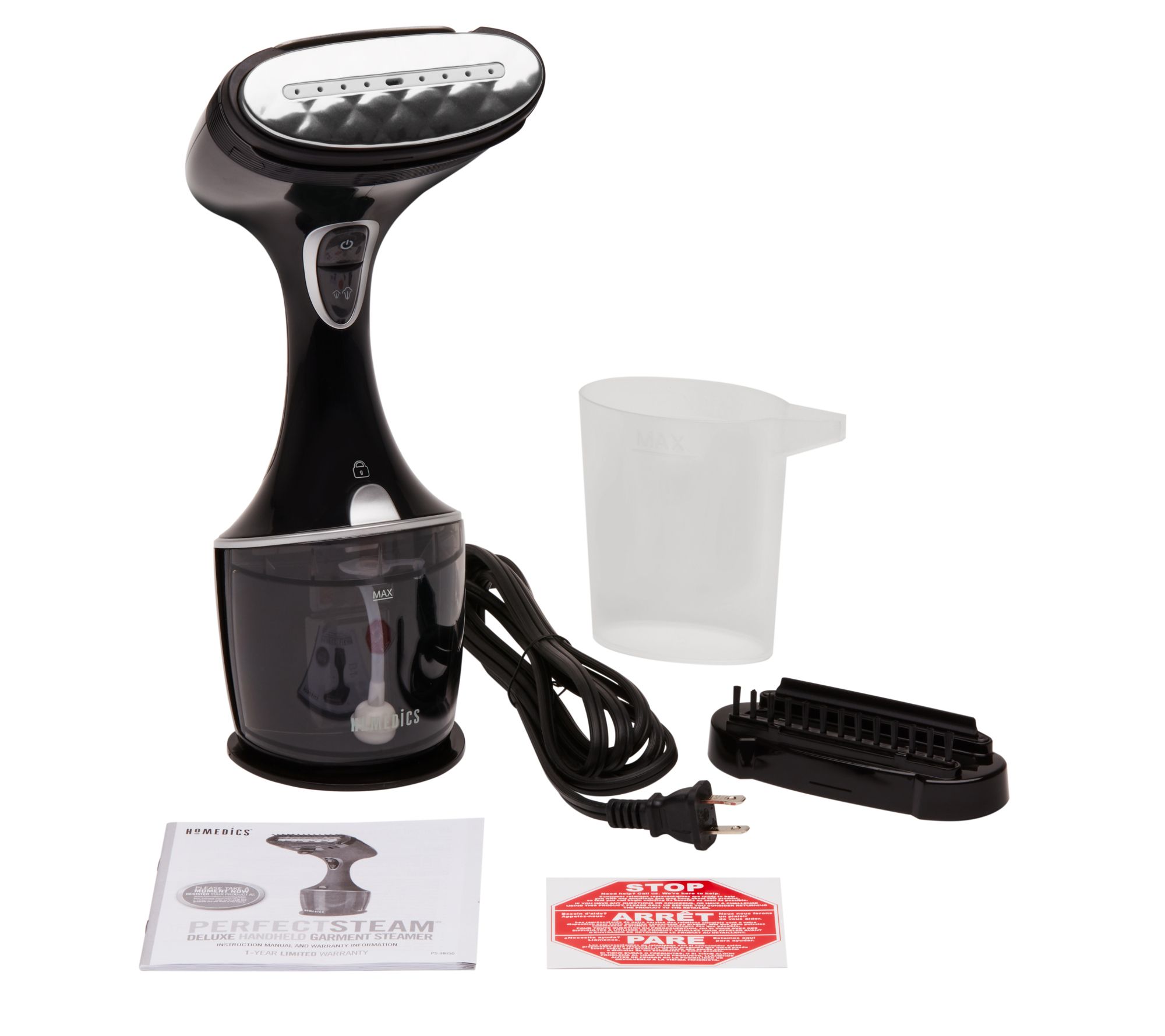 HoMedics PerfectSteam Deluxe Handheld Garment Steamer
