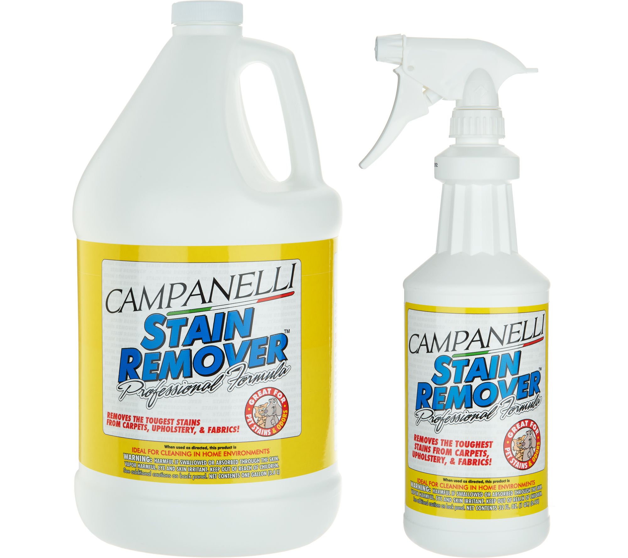 "As Is" Supersize 160oz Pro Formula Stain Remover by Campanelli