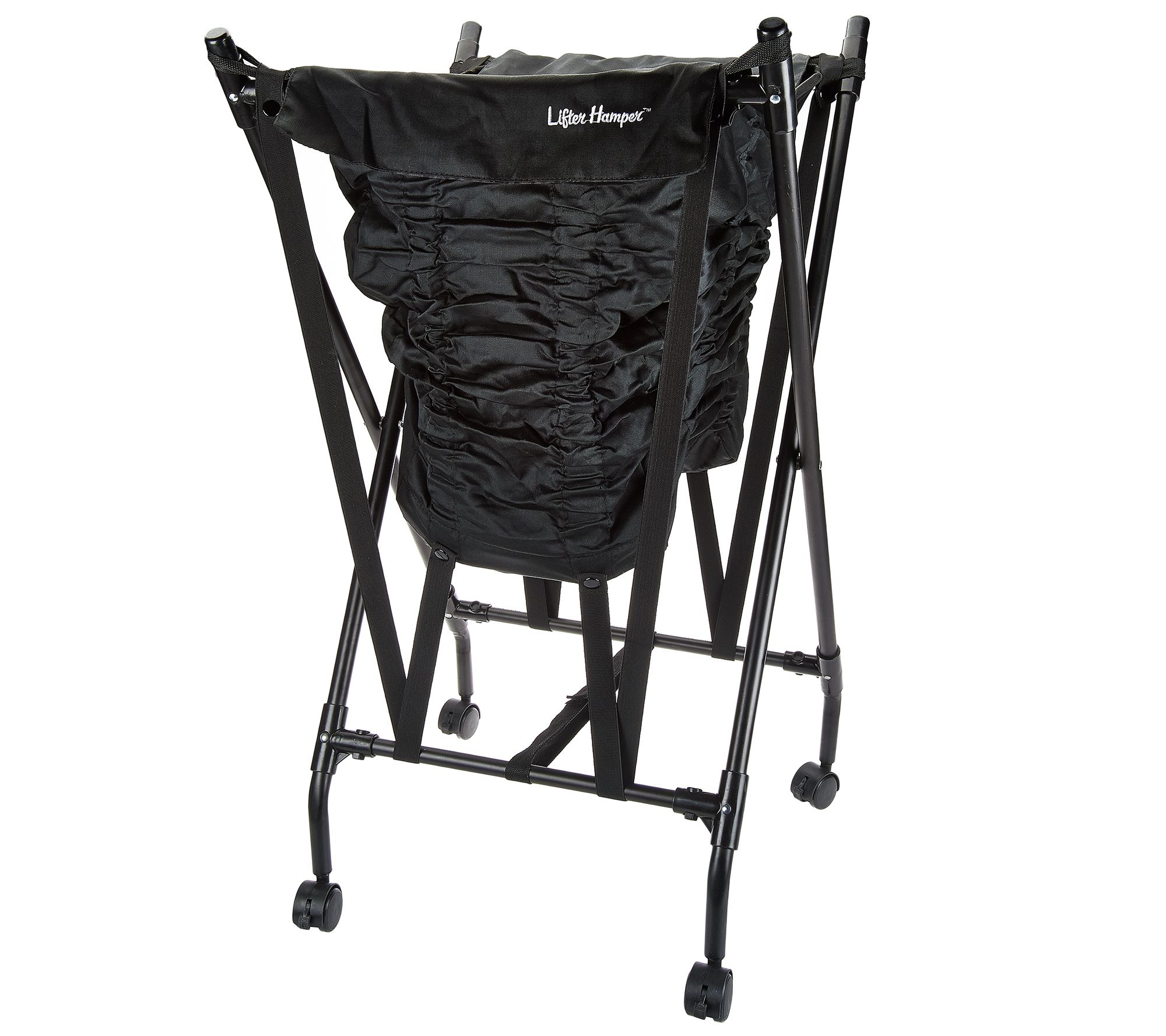 Lifter Hamper Auto Lift Spring Loaded Hamper with Wheels