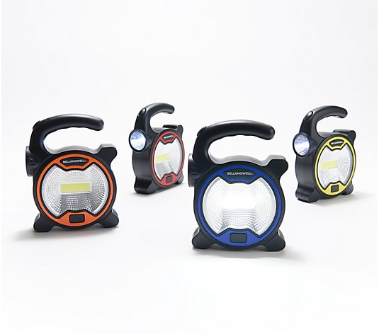 Various Colors Howell COB LED Mini Flashlight W/ Strap New Bell 
