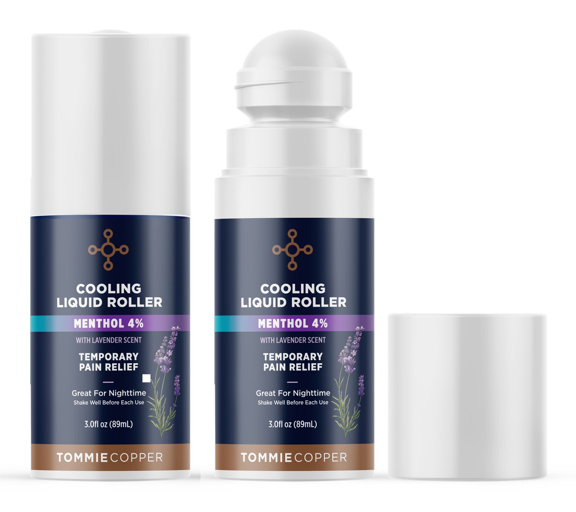 Tommie Copper 2PK Cold Therapy Pain Relief Roller