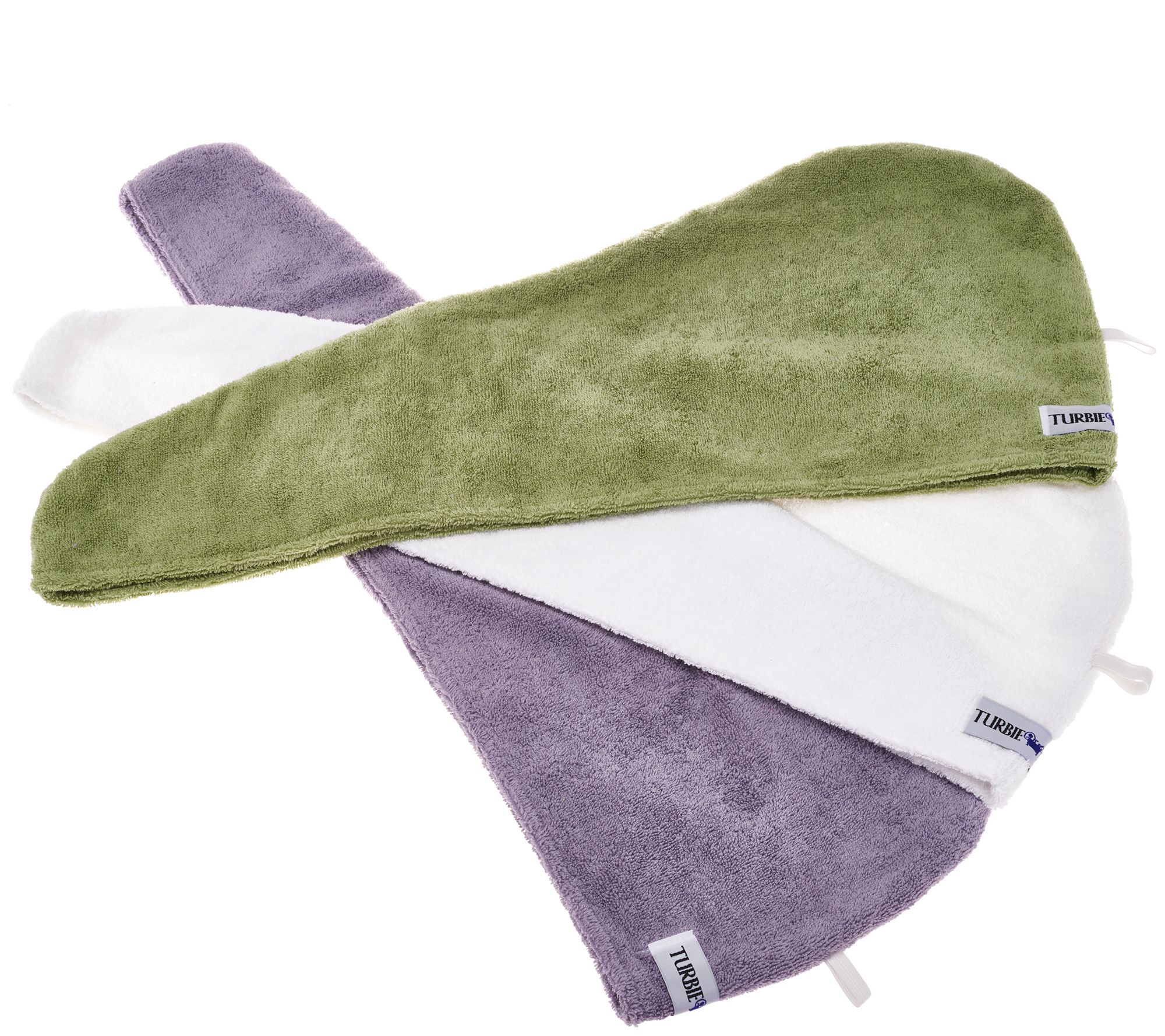 Turbie Twist the Original Microfiber Super-Absorbent Hair Towel, Colors May  Vary 