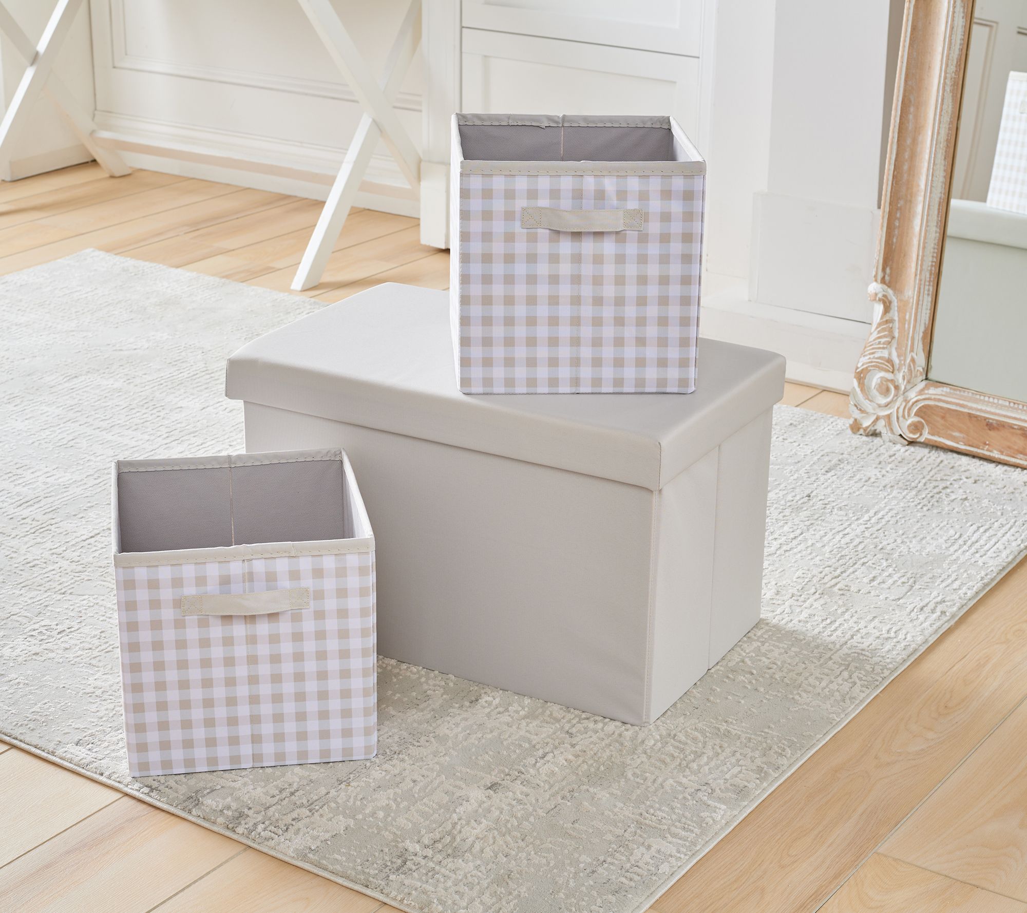 Collapsible Home Storage Bins with Lids