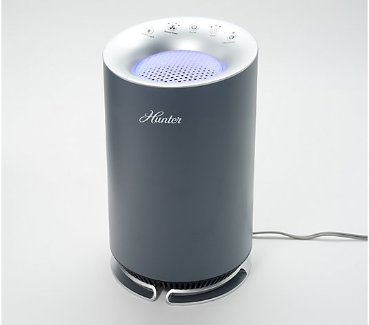 Hunter Digital Tower Air Purifier with EcoSilver and HEPA Filter