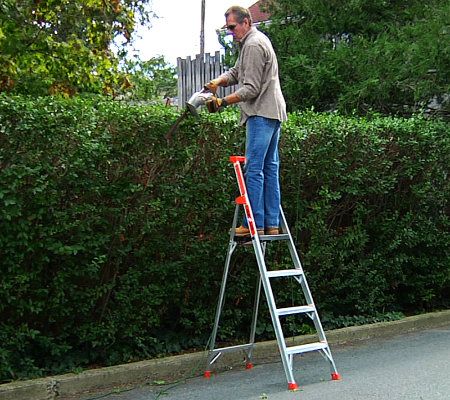 Little Giant Flip-N-Lite Stepladder with 6' Platform - QVC.com