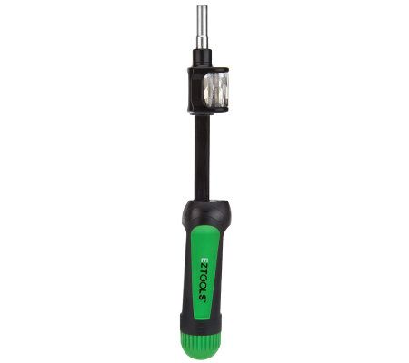 EZ Tools 24-in-1 Bit Shooter Spin and Load Screwdriver - QVC.com