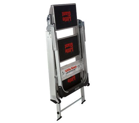 Little Giant 3-Step Safety Step Ladder - QVC.com