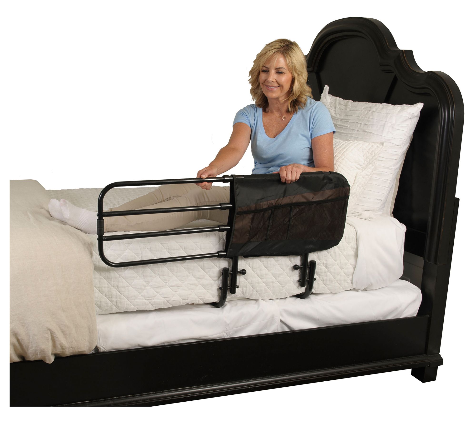 Stander EZ Adjustable Bed Rail - QVC.com