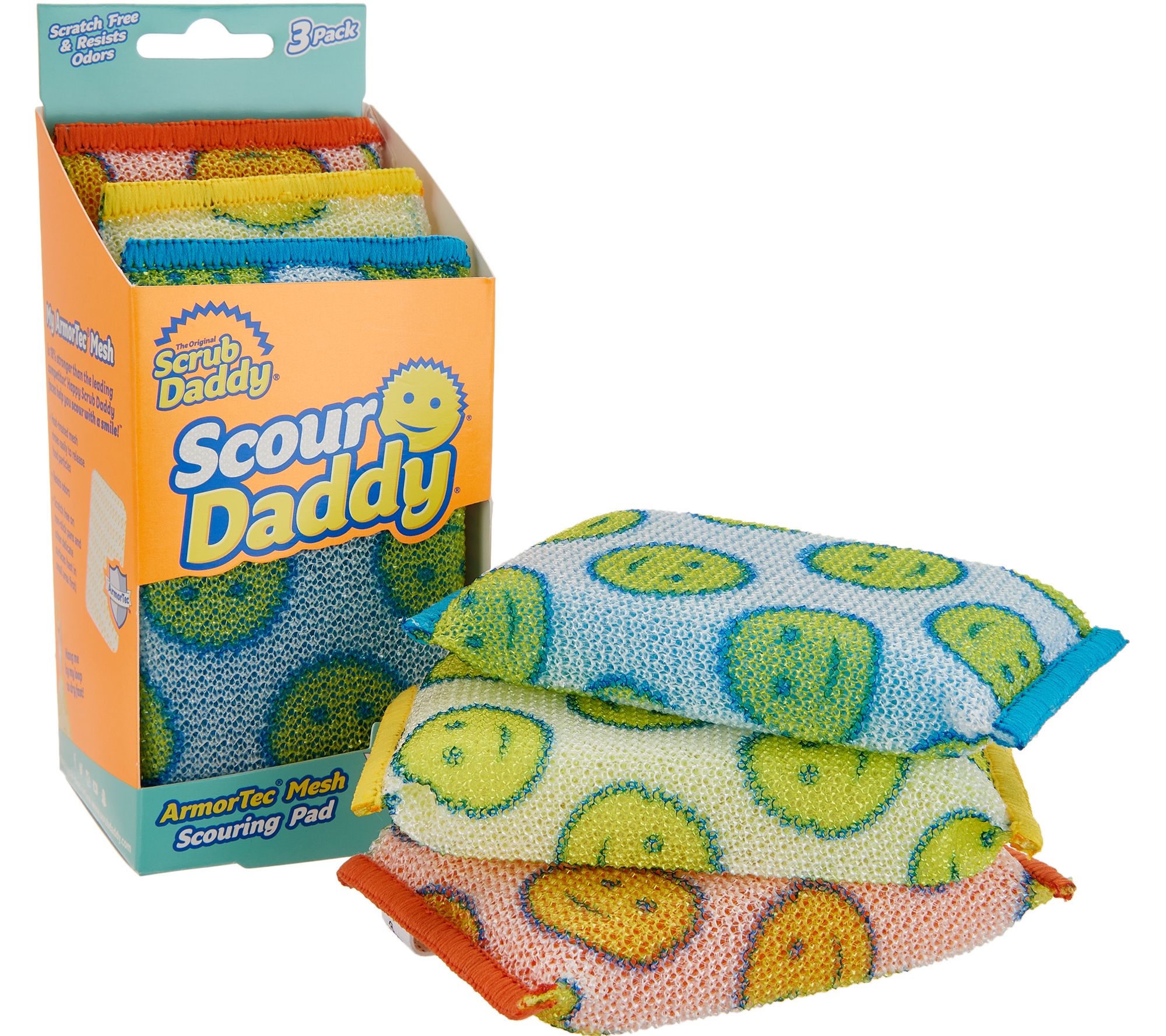 Scrub Daddy 11-pc Clean Kit w/ PowerPaste, Scour Daddy & Sponge Caddy on  QVC 