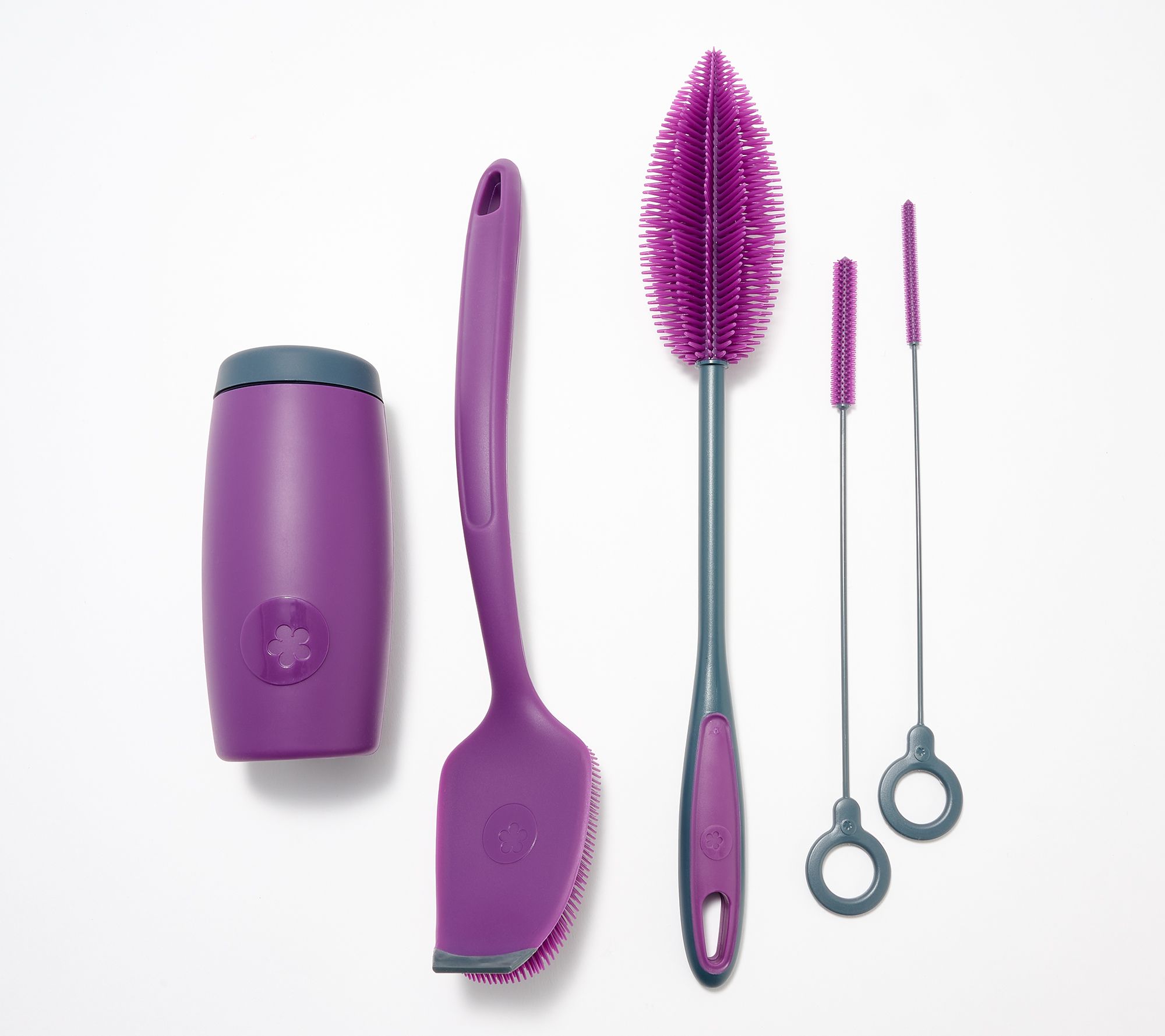 Kochblume Bottle & Straw 5pc Cleaning Set w/ Silicone Soap Dispenser