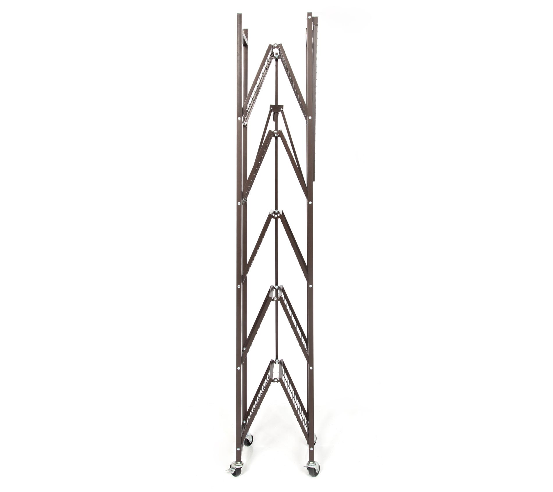 Pop-It 6-Tier Collapsible Rack with Wheels - QVC.com