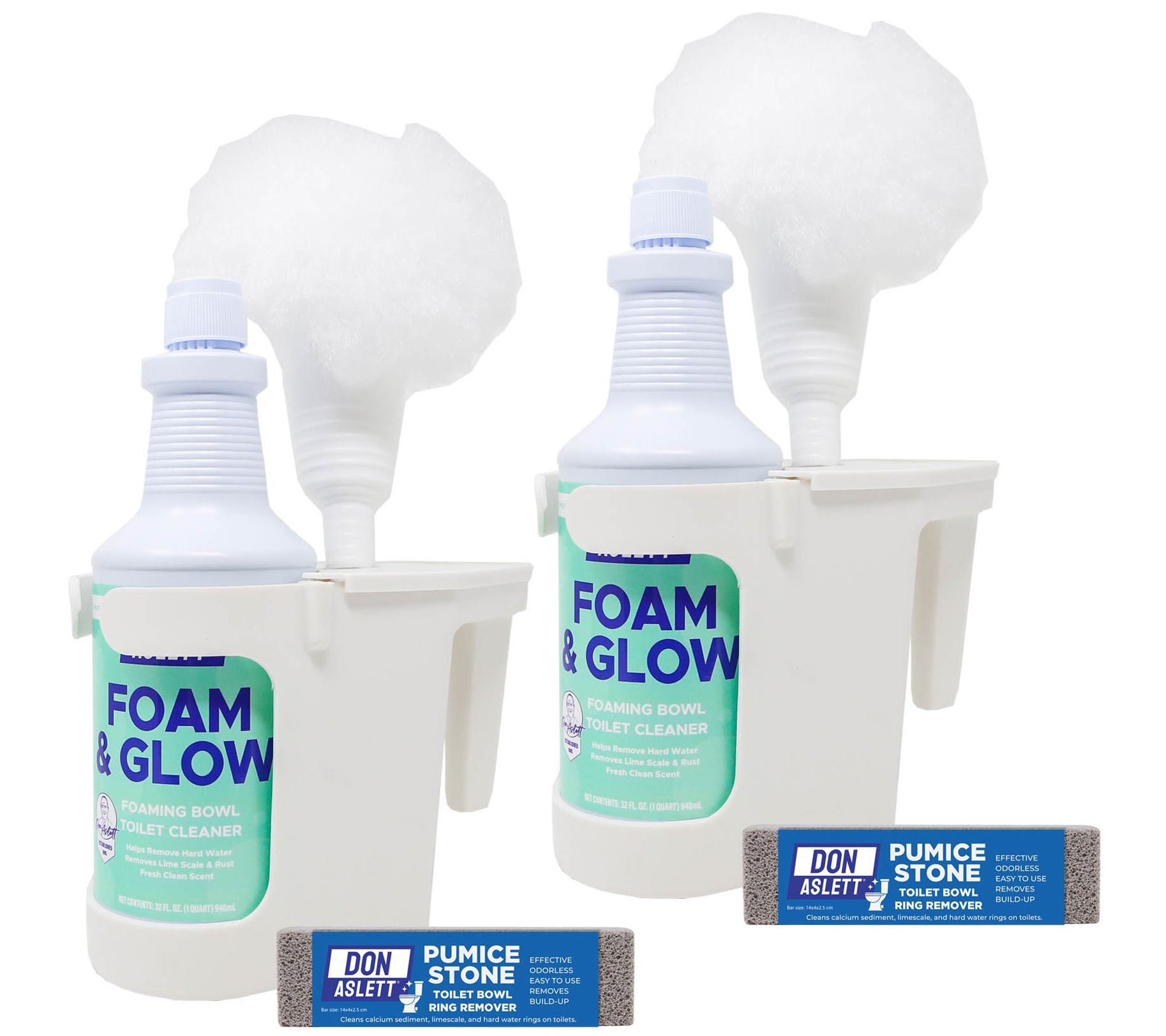 Don Aslett S/2 Foam & Glo Toilet Bowl Cleaner