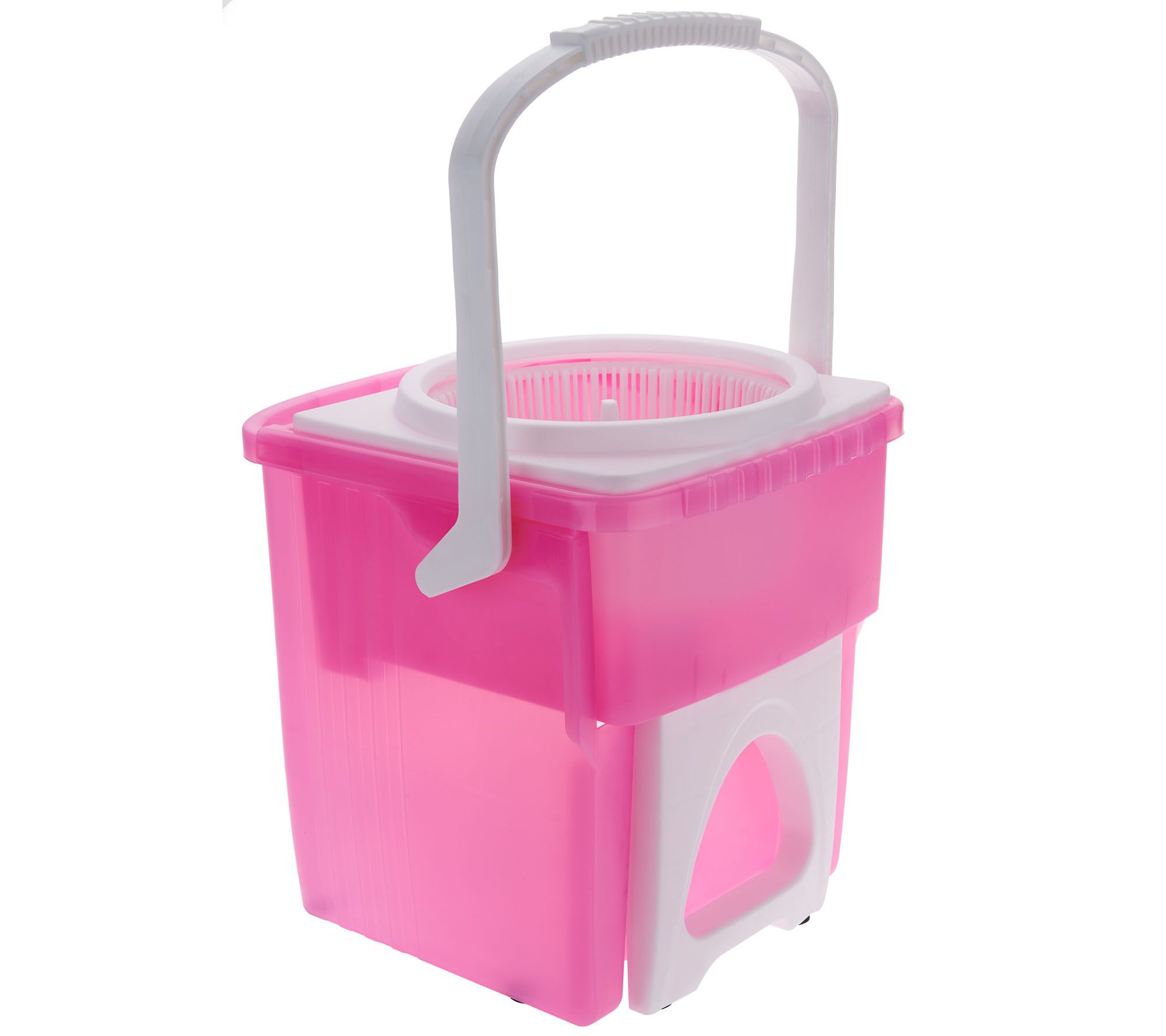 Clean Spin 360 Wet or Dry Microfiber Mop & Spin Dry Bucket System