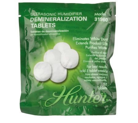 Microban (3) 12-pack Demineralizing Tablets for Humidifiers - QVC.com