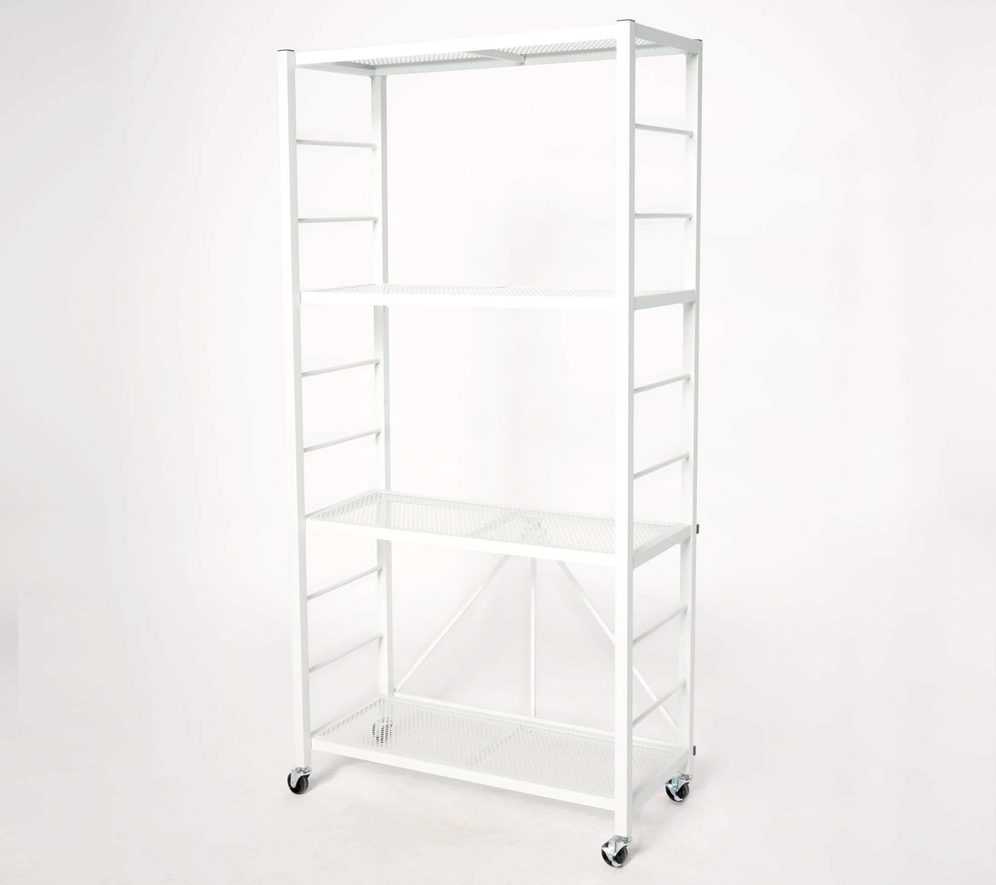 POP-It 4-Tier Collapsible and Adjustable Shelf Rack