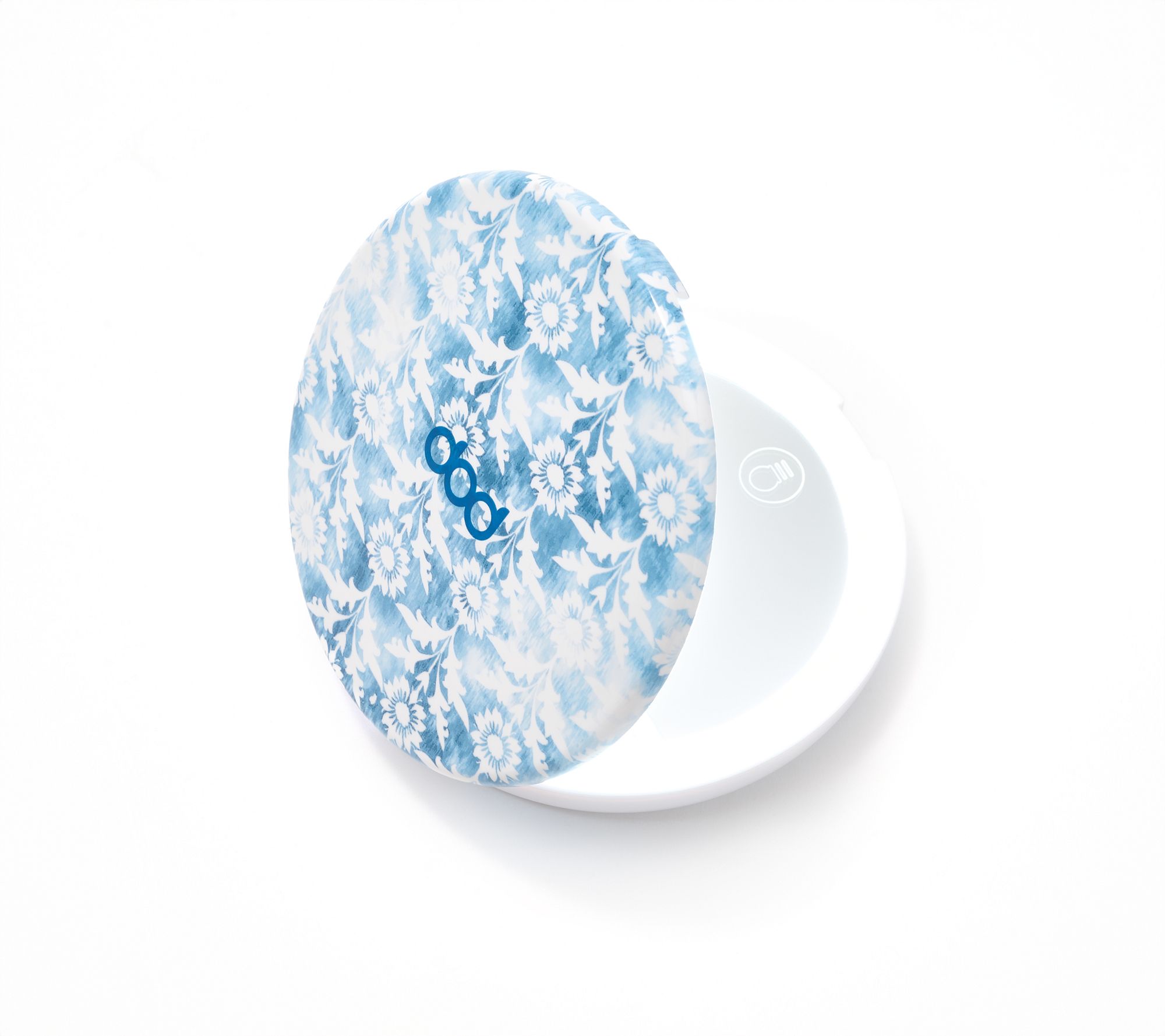 Pop Sonic Rechargeable Compact Mirror with 1X / 7X Magnification