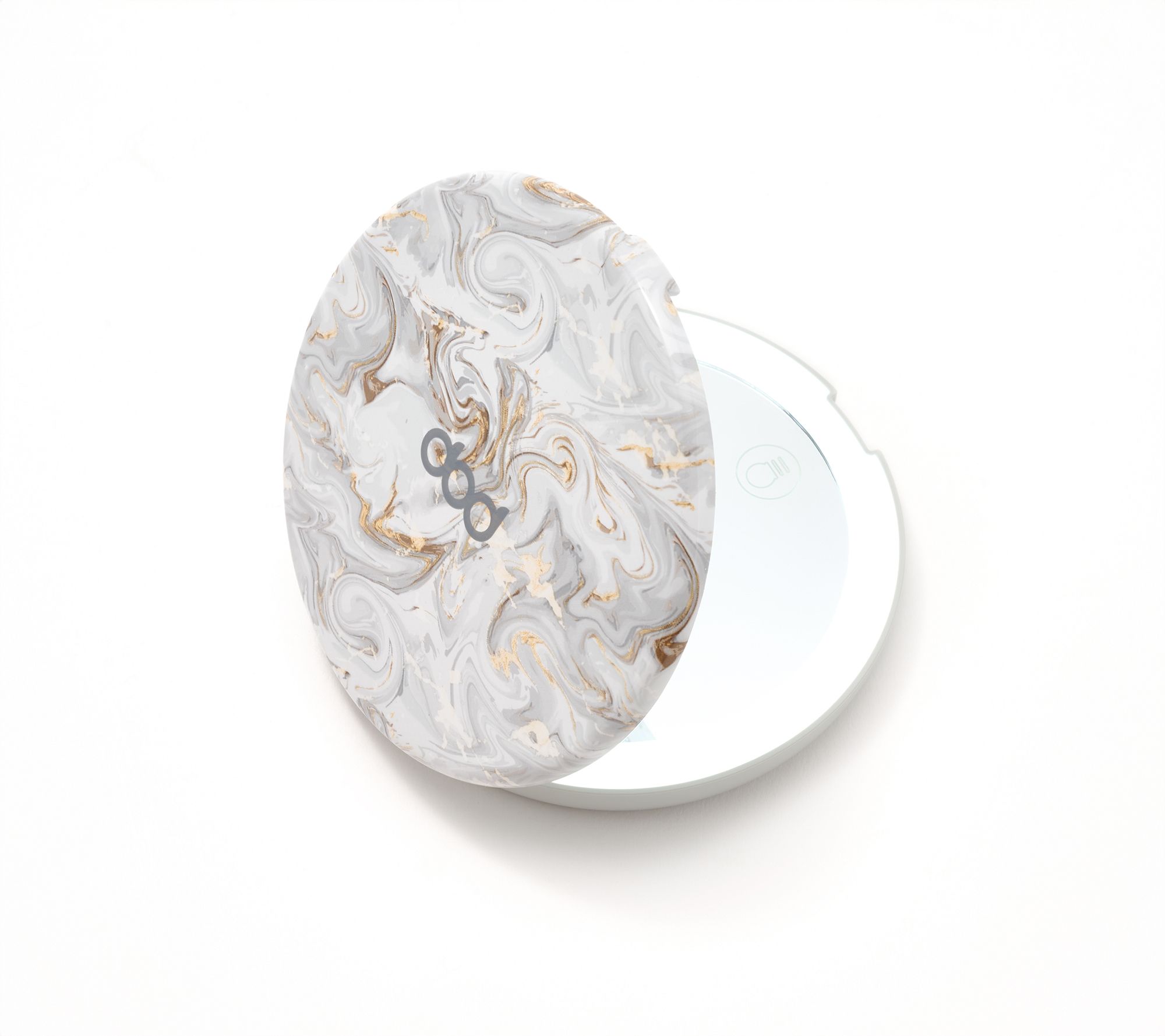 Pop Sonic Rechargeable Compact Mirror with 1X / 7X Magnification