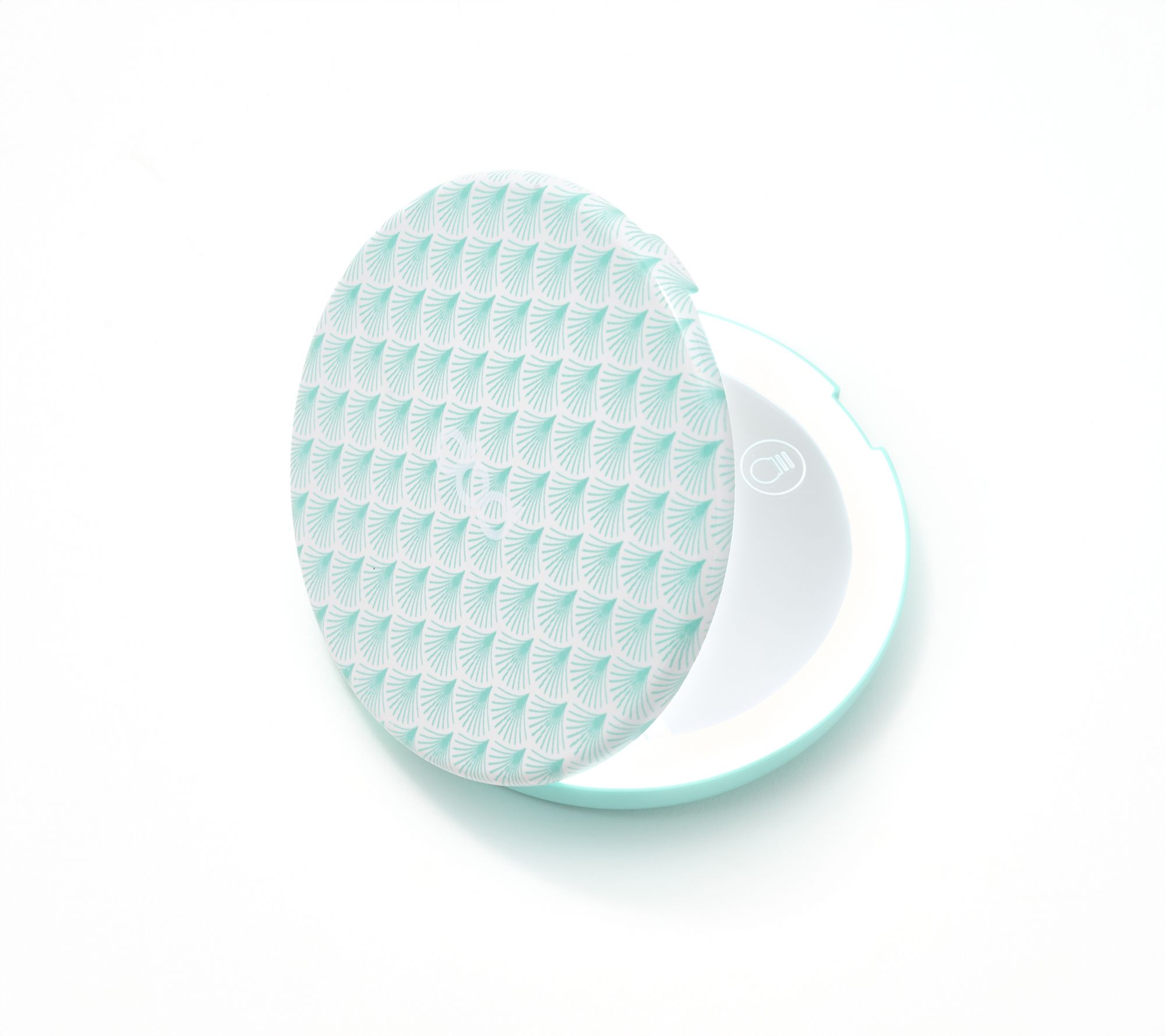 Pop Sonic Rechargeable Compact Mirror with 1X / 7X Magnification