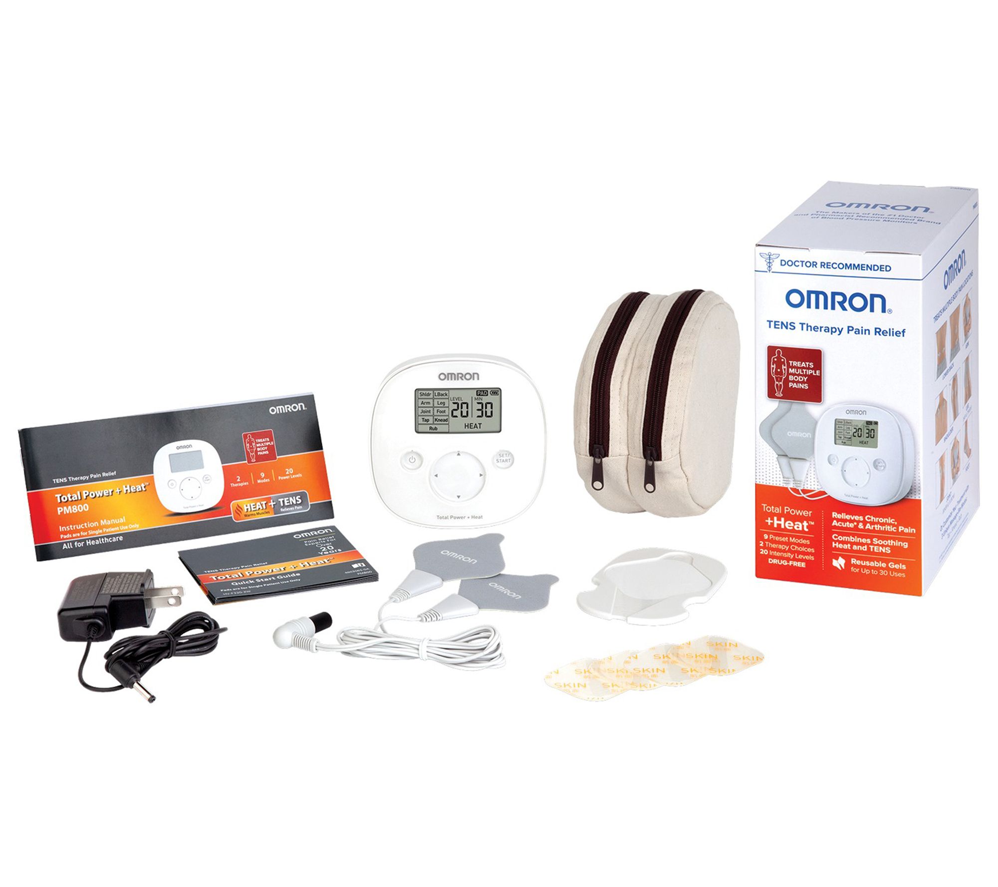 OMRON electroTHERAPY Pain Relief Long Life Replacement Pads, 2 ct.
