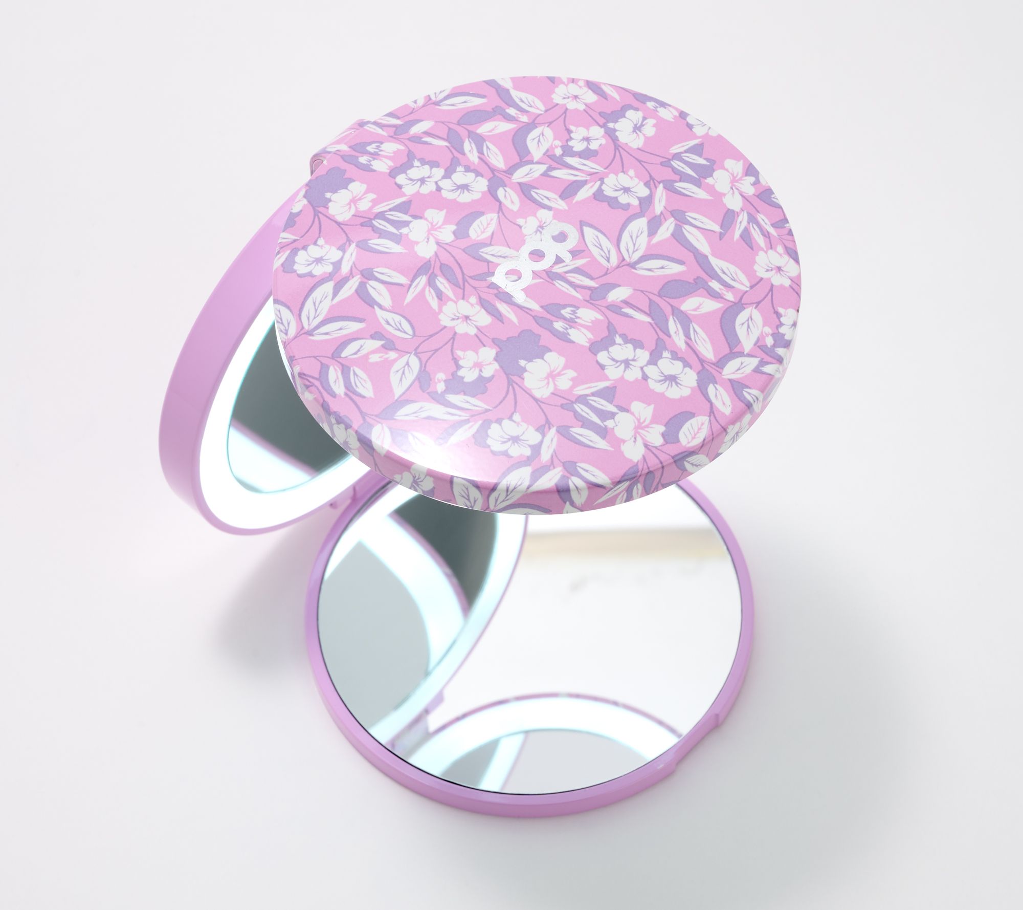 Pop Sonic Rechargeable LED Tri-Fold Compact Mirror