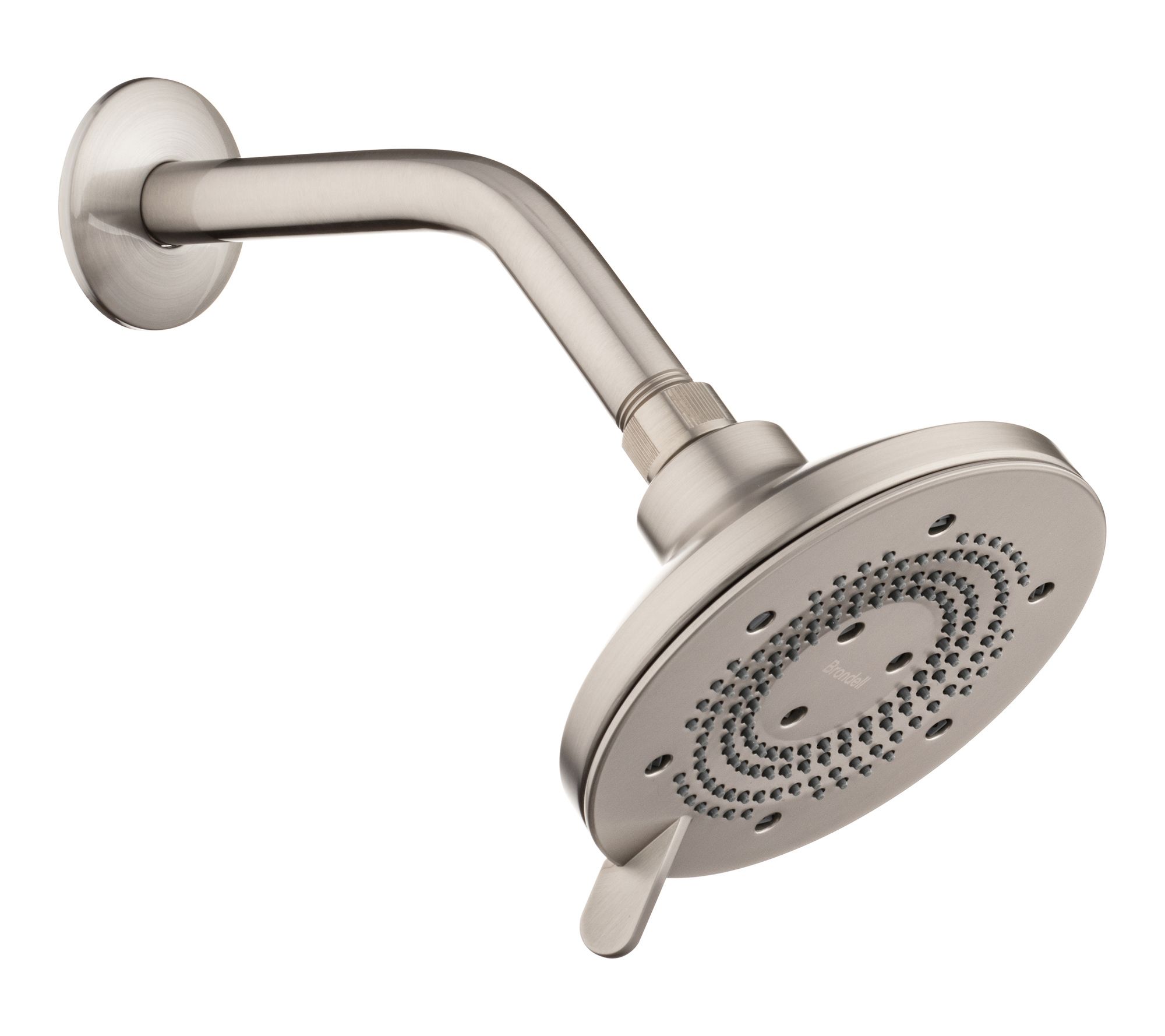 Brondell Nebia Yuba 5-Setting Fixed Showerhead,Brushed Nickel