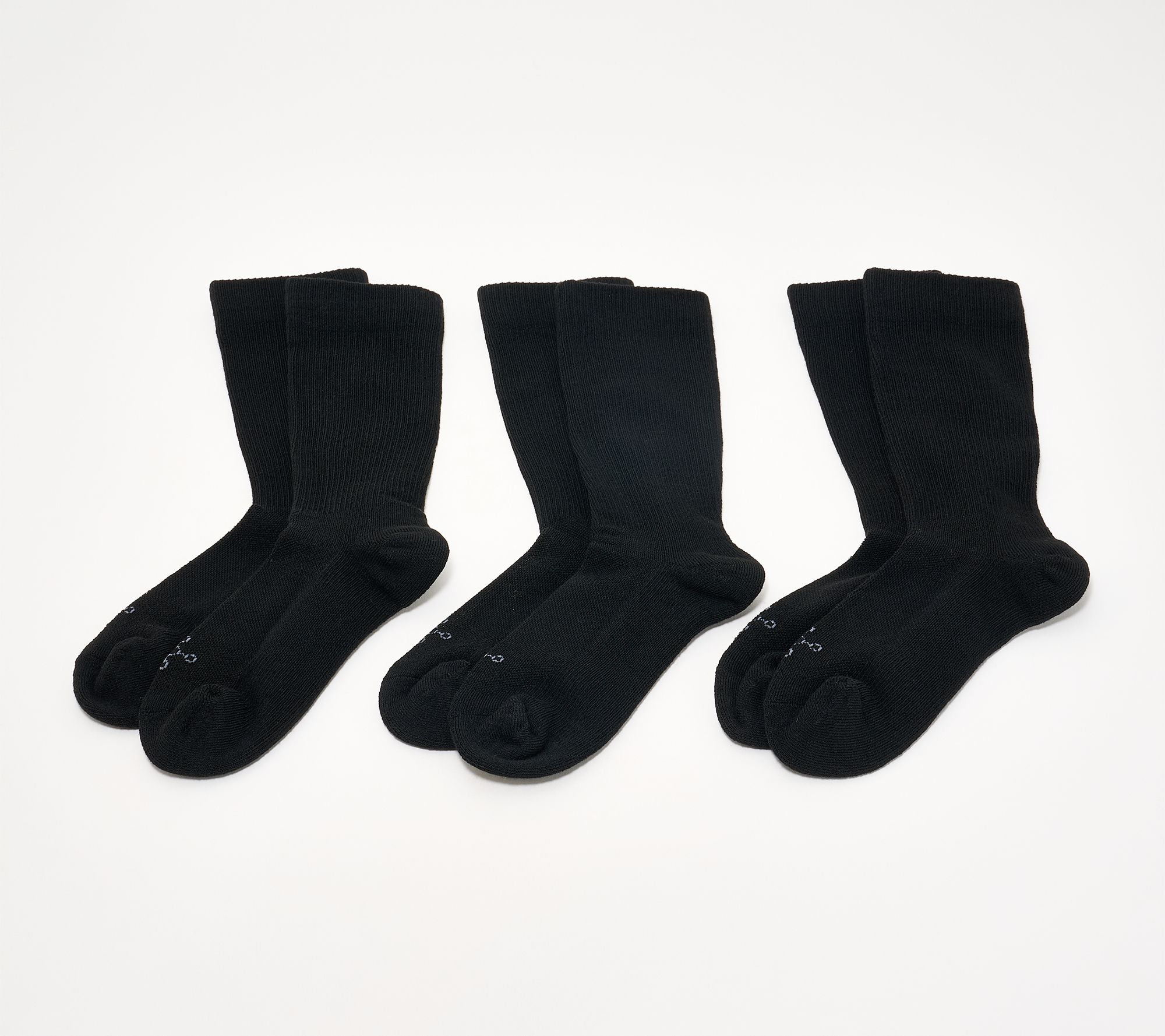 Tommie Copper 3PK Everyday Crew Compression Socks
