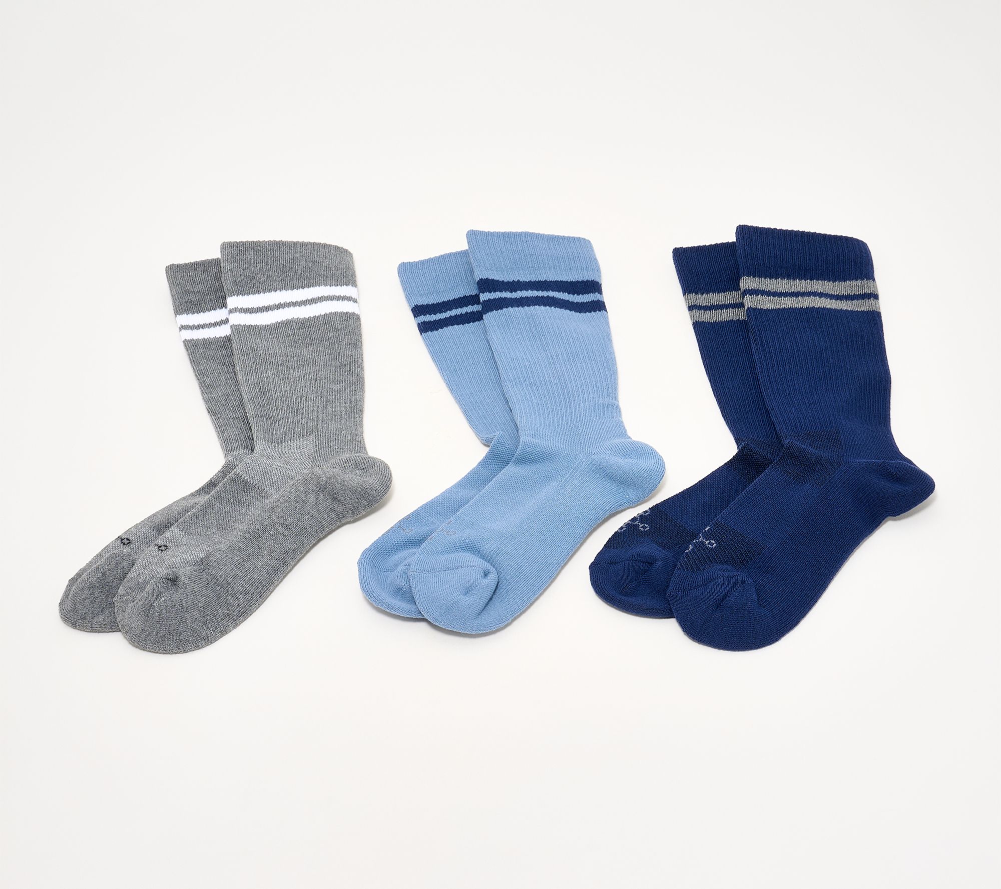 Tommie Copper 3PK Everyday Crew Compression Socks