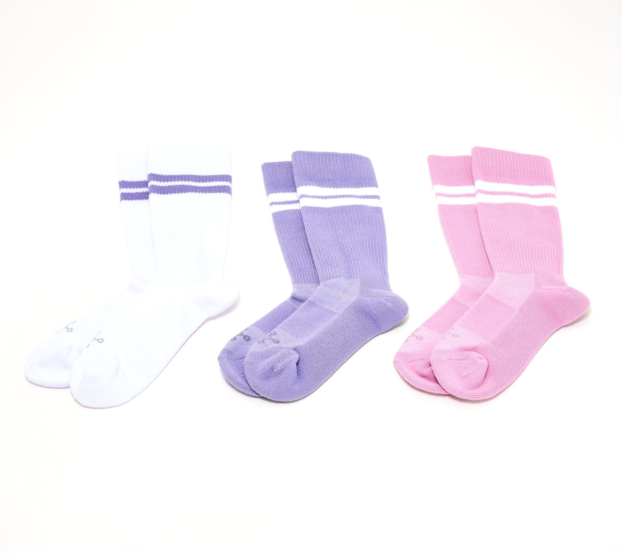 Tommie Copper 3PK Everyday Crew Compression Socks