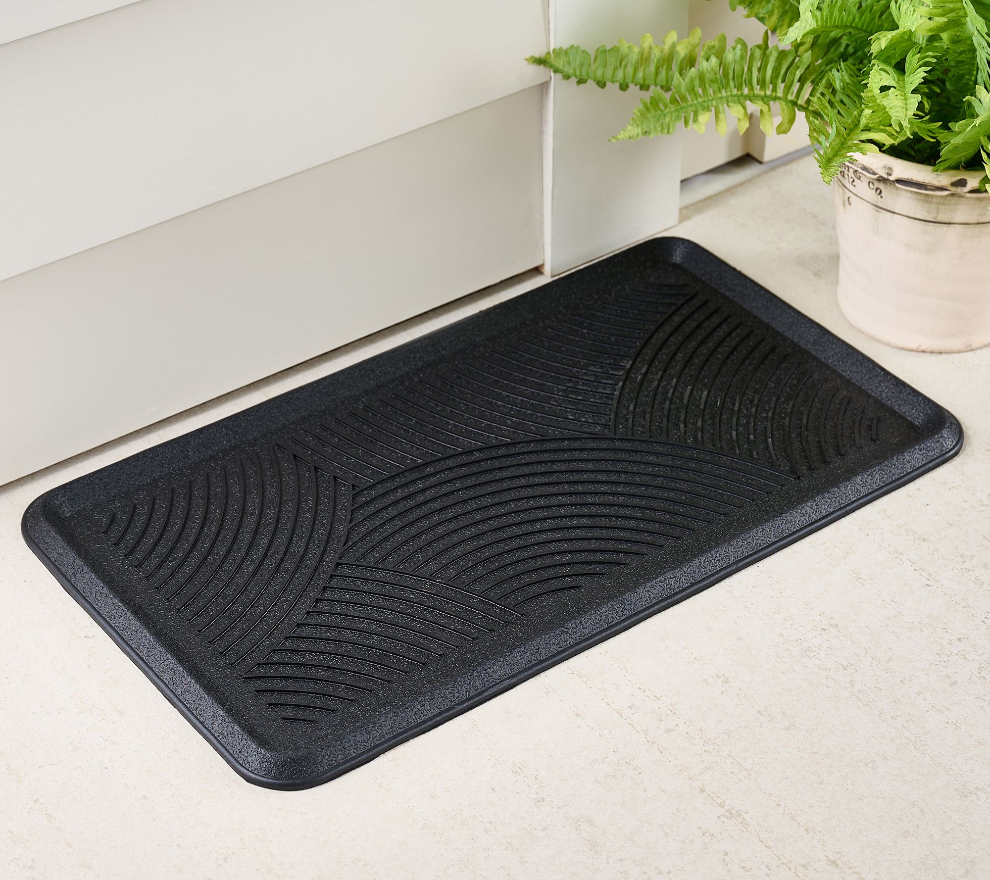 "As Is" Cella Entryway Rubber Boot Tray