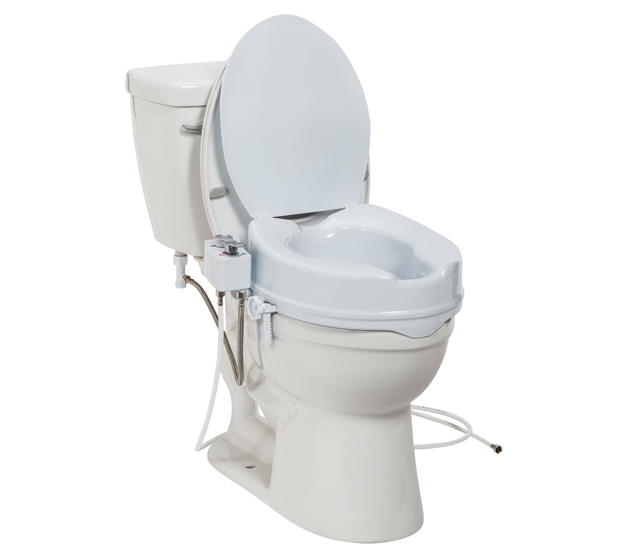 Drive Medical PreserveTech Raised Toilet Seat w / Bidet & Temp